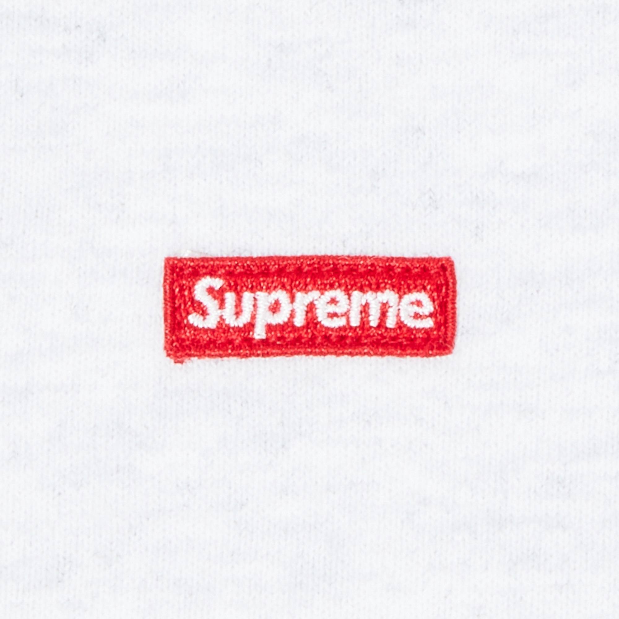 Supreme Supreme Small Box Hooded Sweatshirt 'Ash Grey