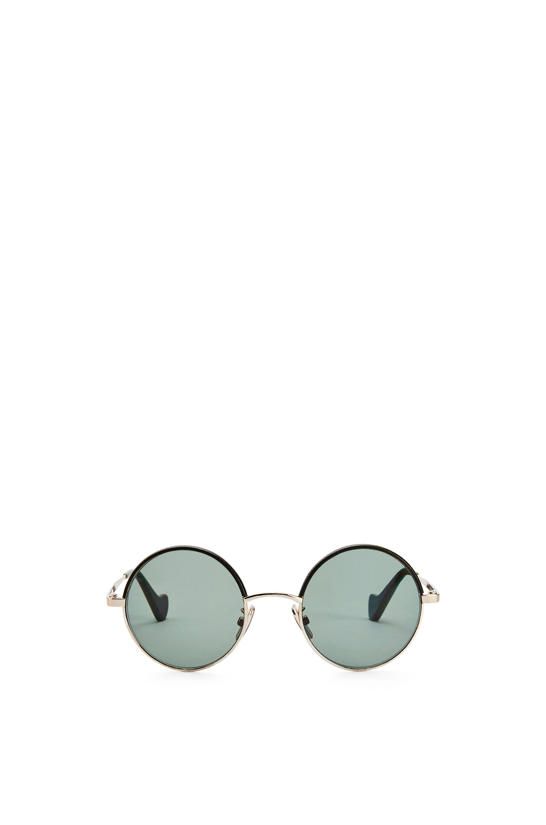 Small round sunglasses in metal - 1