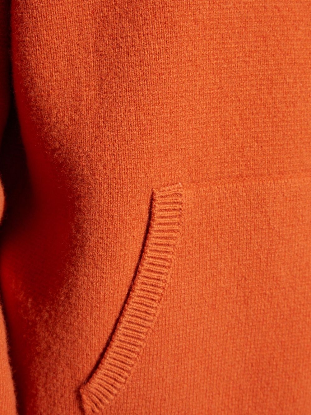 kangaroo-pocket hooded sweater - 5
