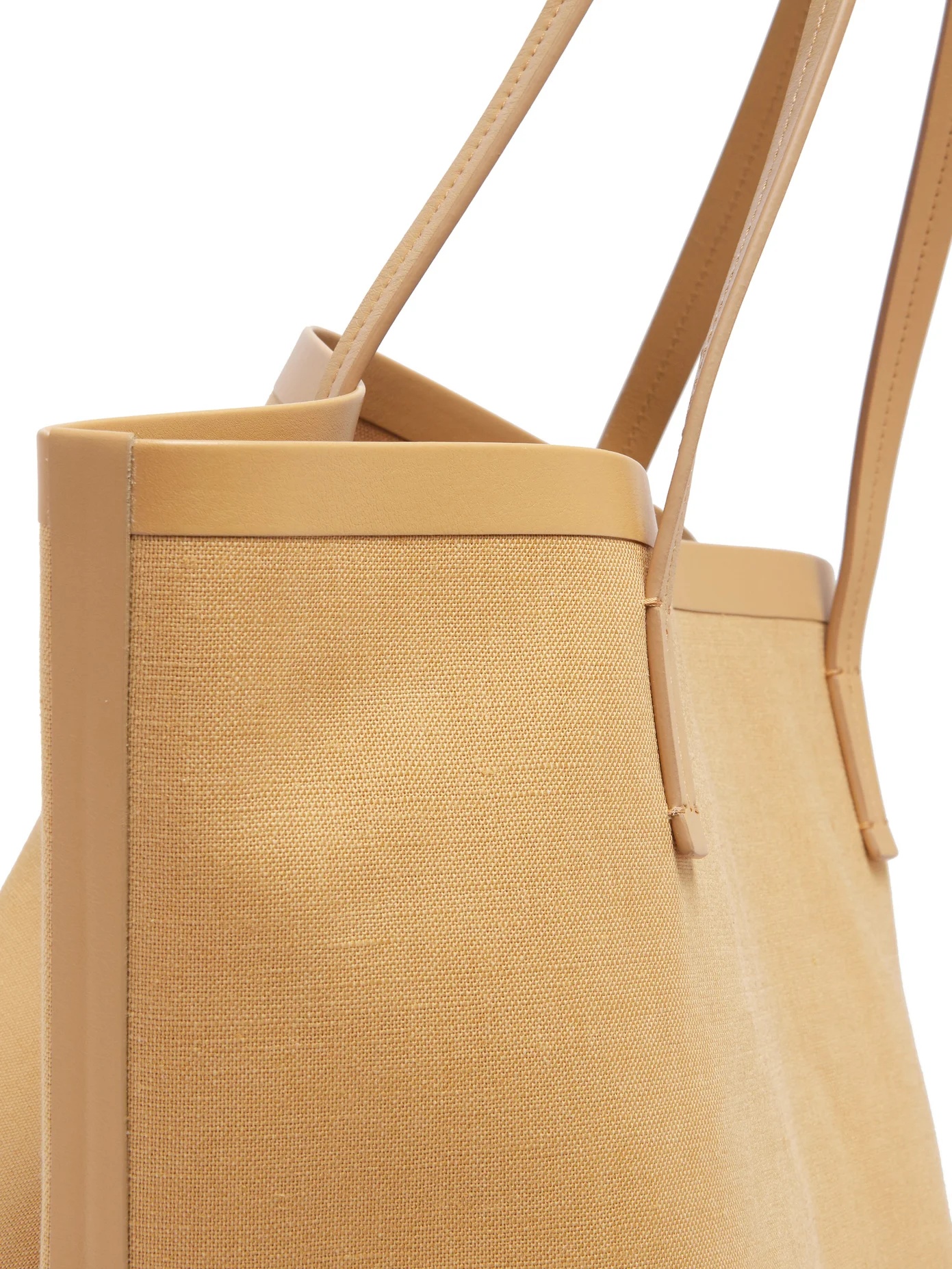 Park canvas and leather tote bag - 6