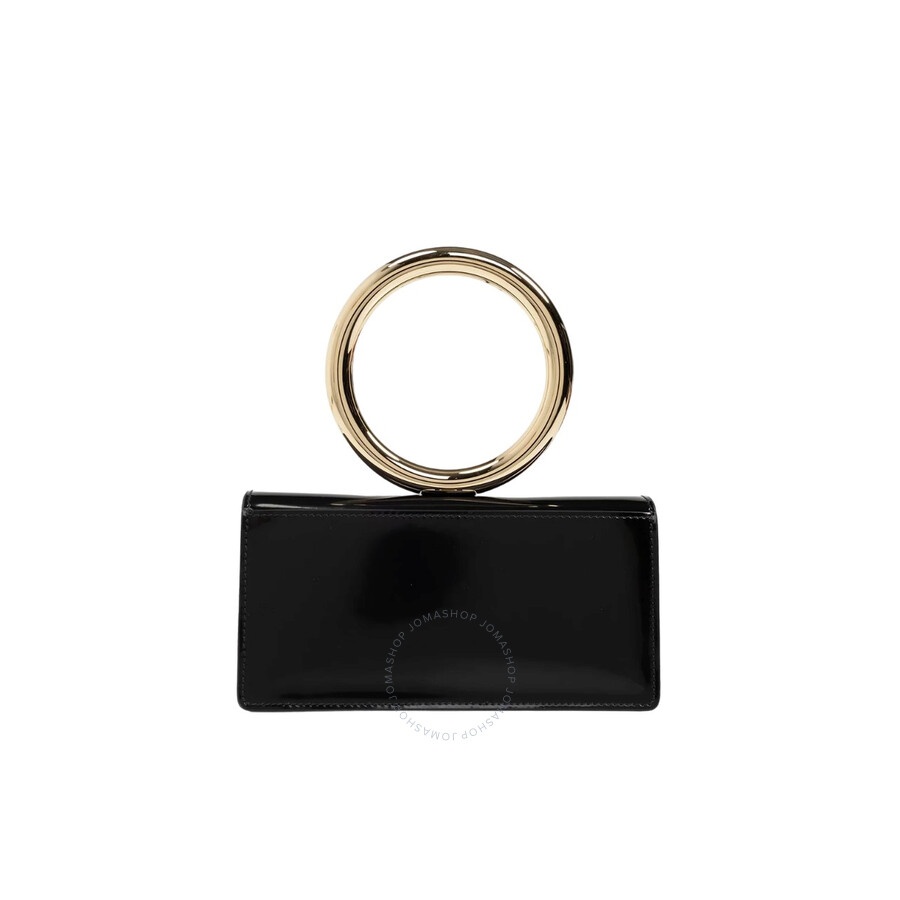 Ferragamo Debossed Logo Shoulder Bag in Black - 2