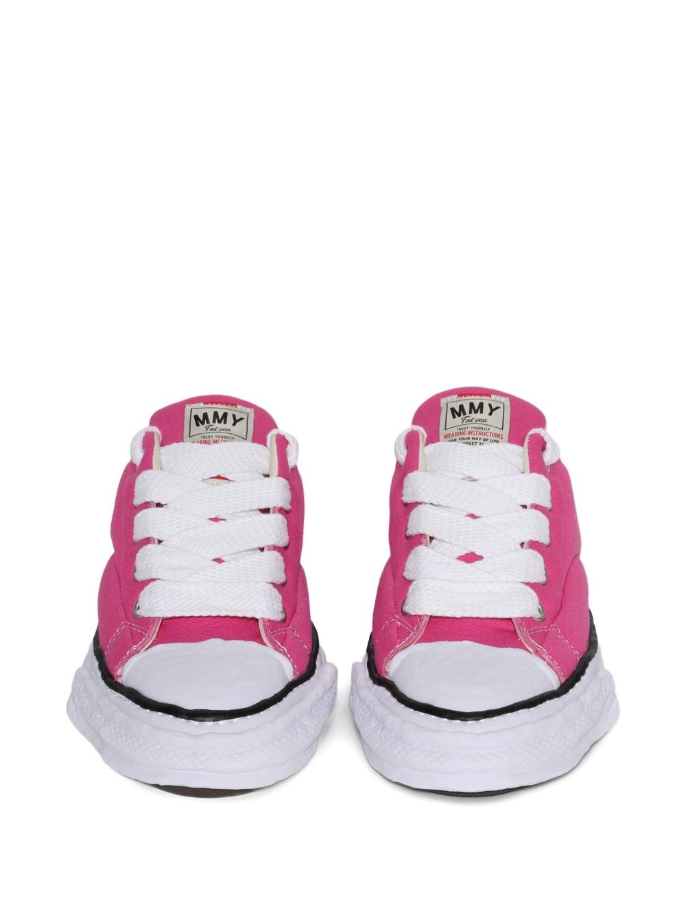 Peterson 23 canvas lace-up sneakers - 3