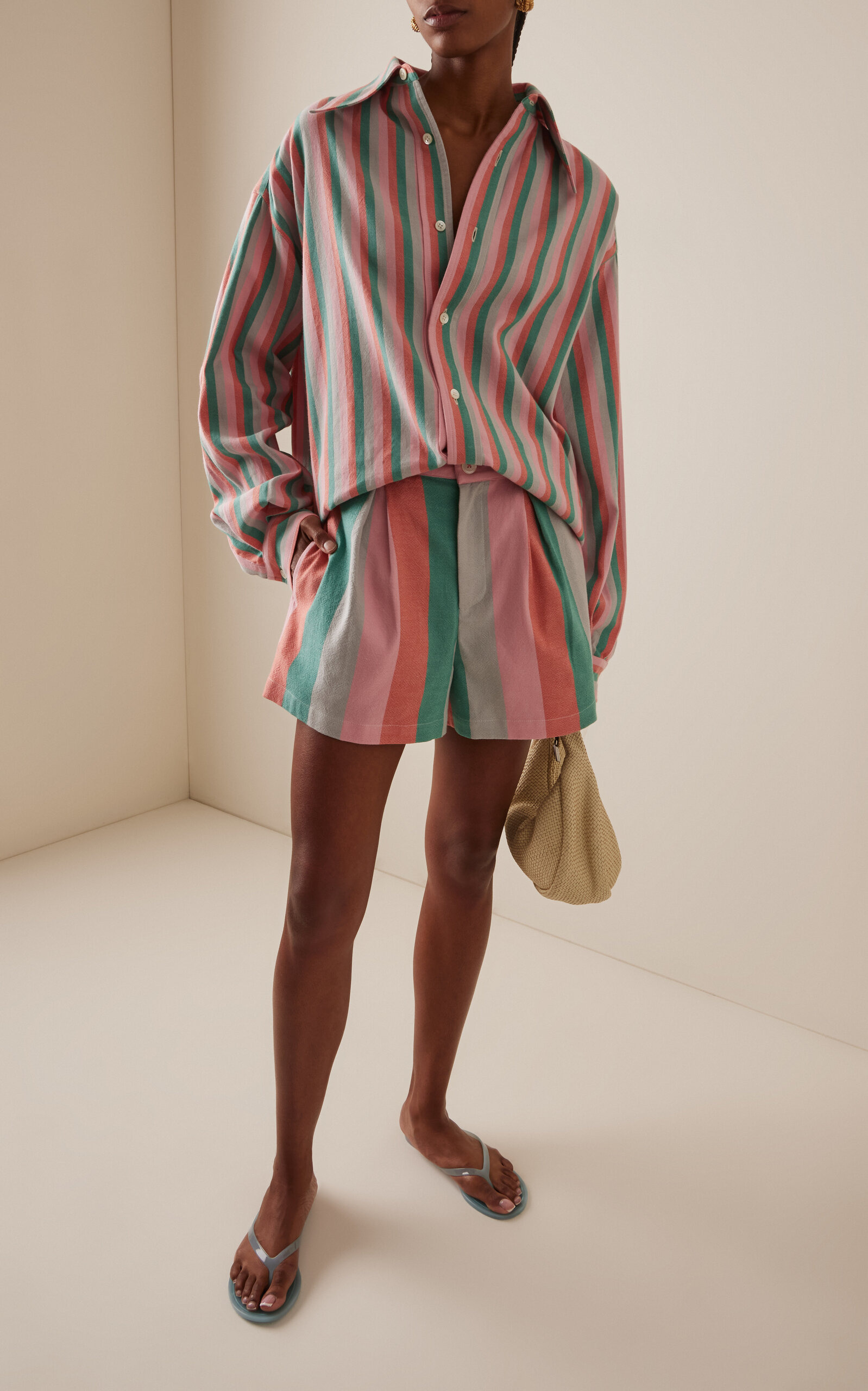 Exclusive Riviera Striped Cotton Shirt multi - 3