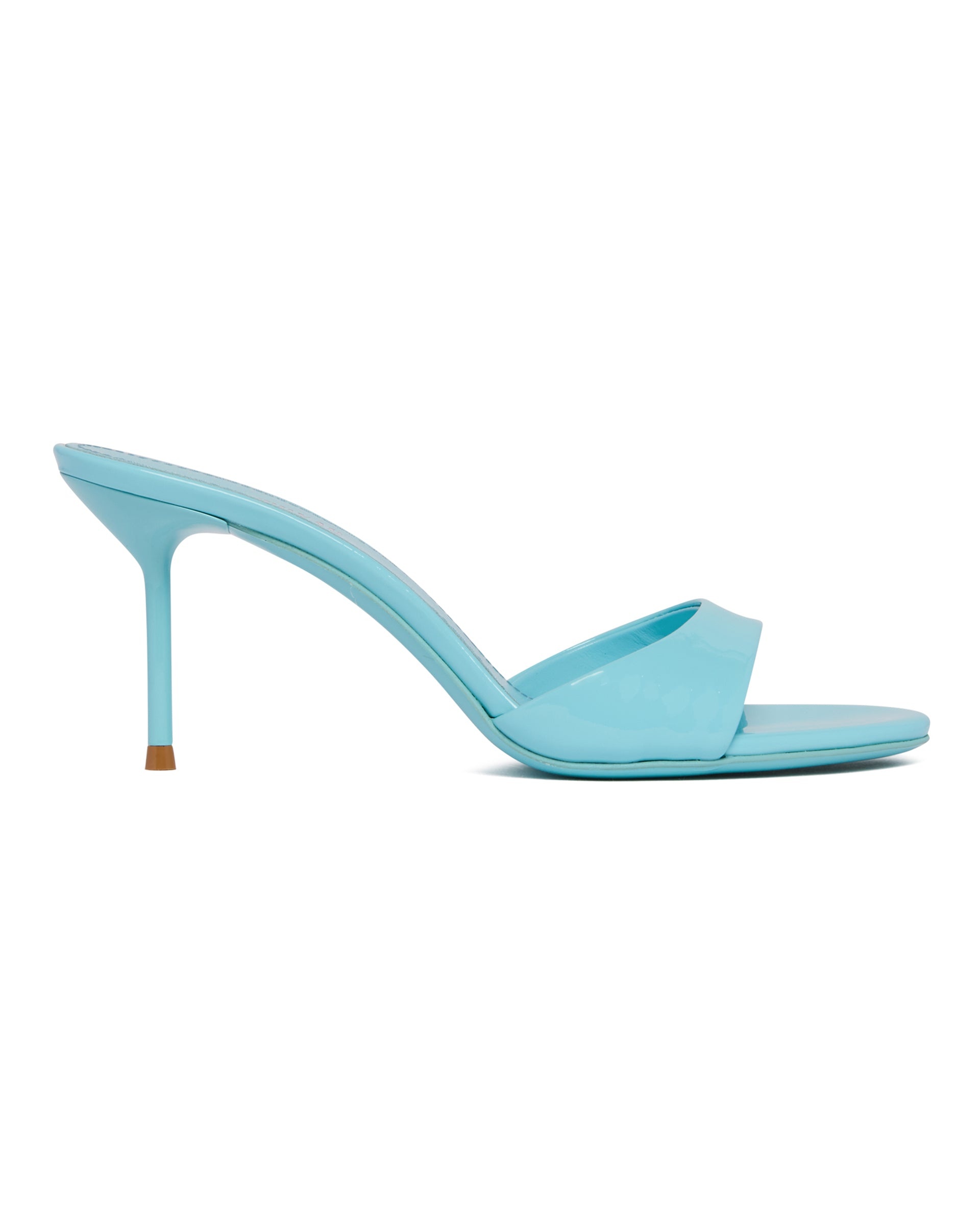 Lidia 70 Turquoise Mule - 2