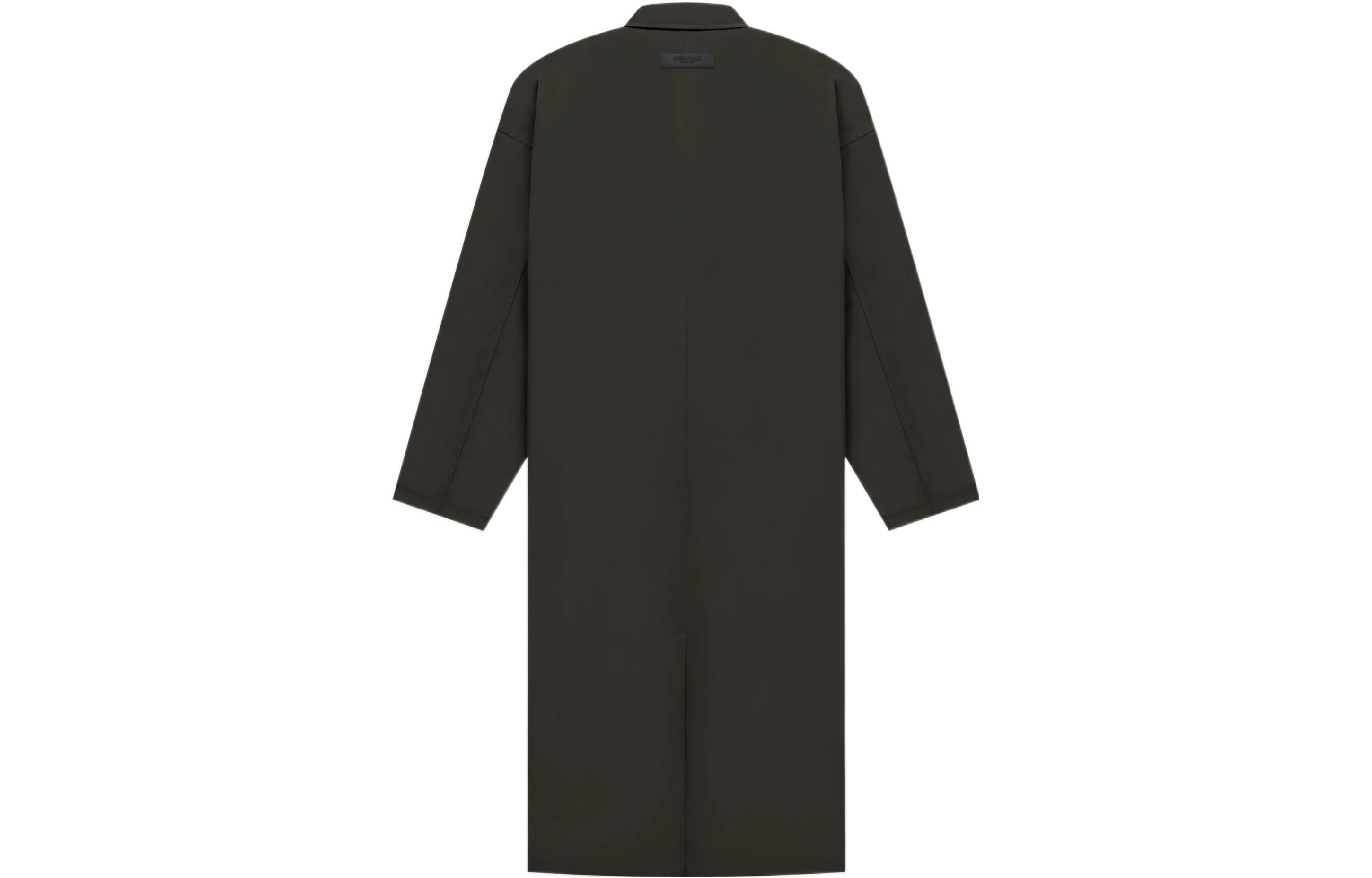 Fear of God Essentials FW22 Long Coat 'Off Black' FOG-FW22-852 - 2