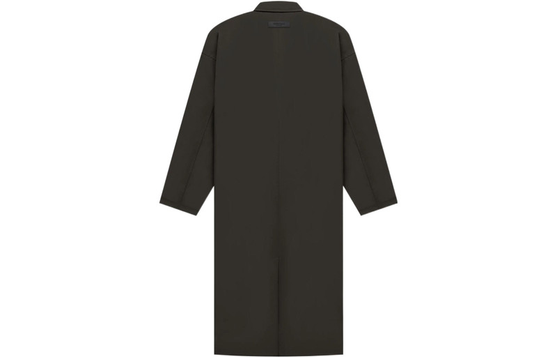 ESSENTIALS Fear of God Essentials FW22 Long Coat 'Off Black' FOG-FW22-852 outlook