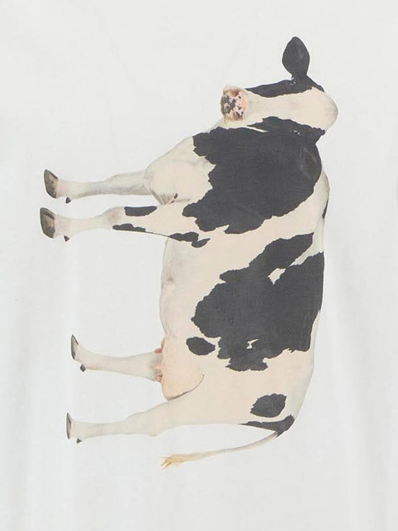 Barbour Paul Smith cow-print T-shirt outlook