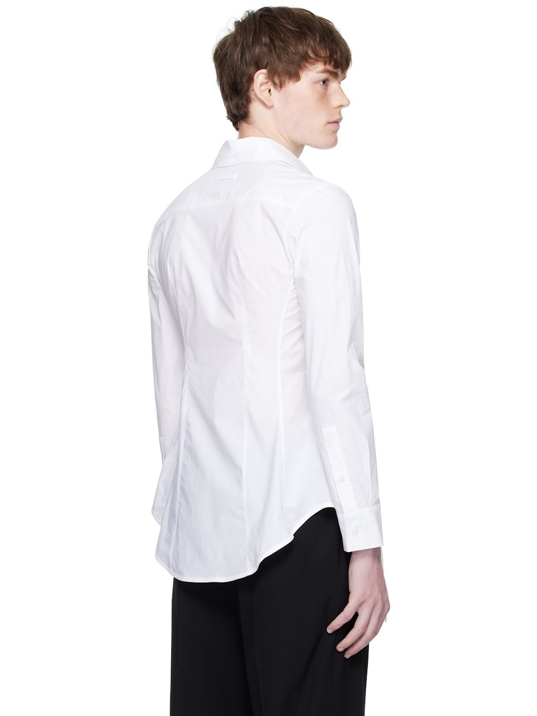White Strap Shirt - 3