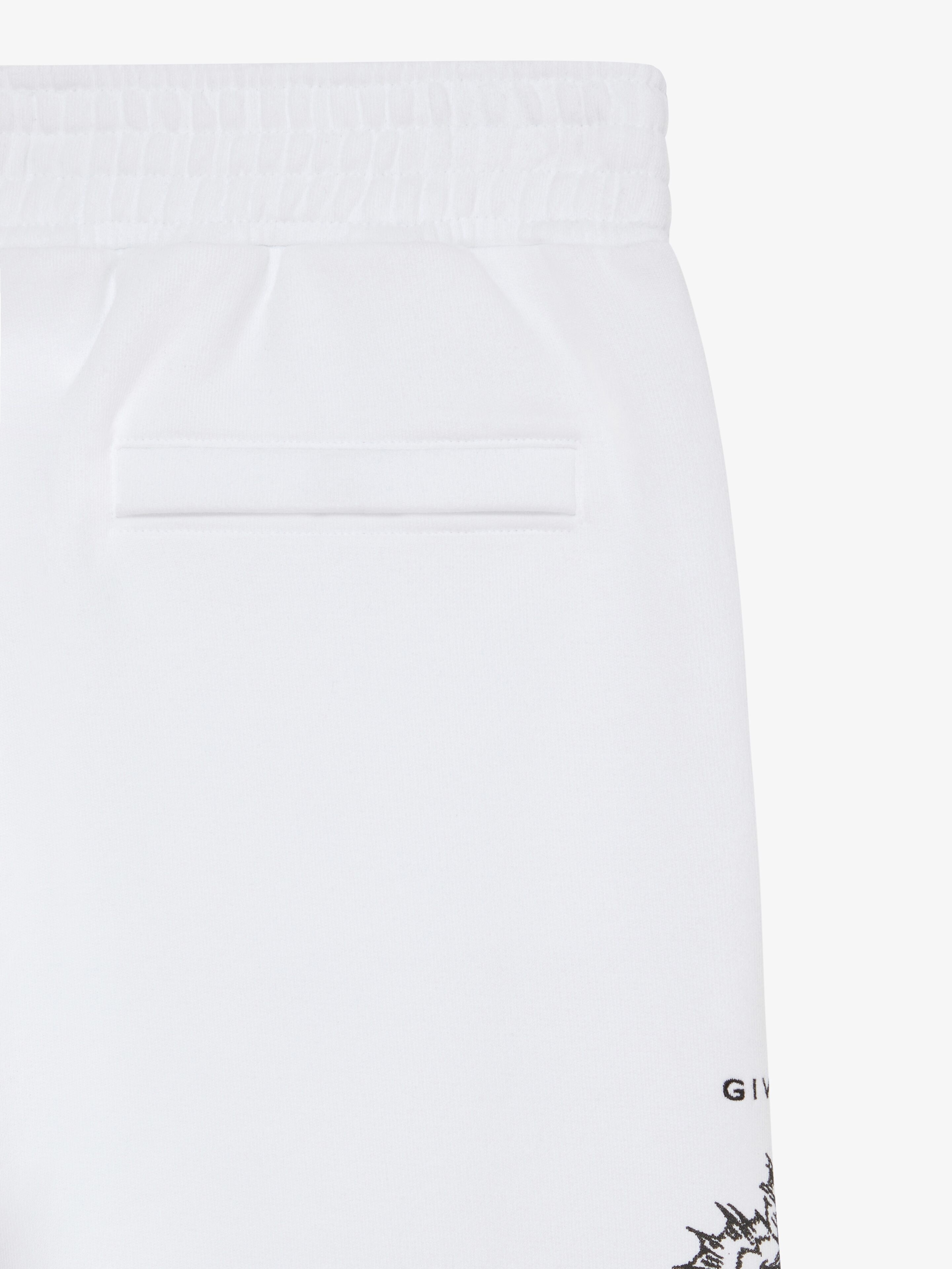 GIVENCHY CREST JOGGER PANTS IN FLEECE - 5