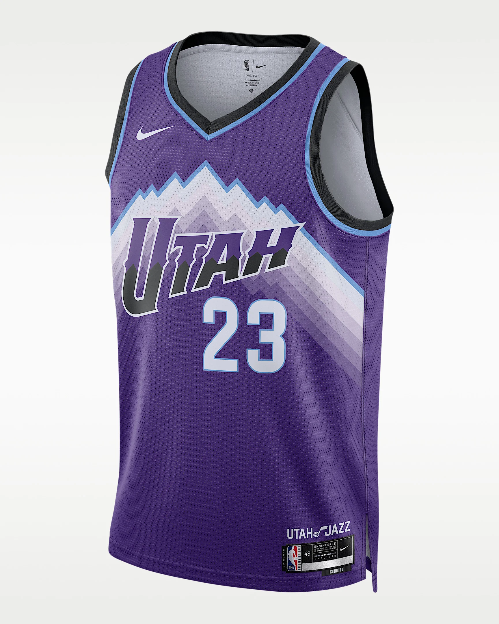 Lauri Markkanen Utah Jazz Icon Edition Men's Nike Dri-FIT NBA Swingman Jersey - 1