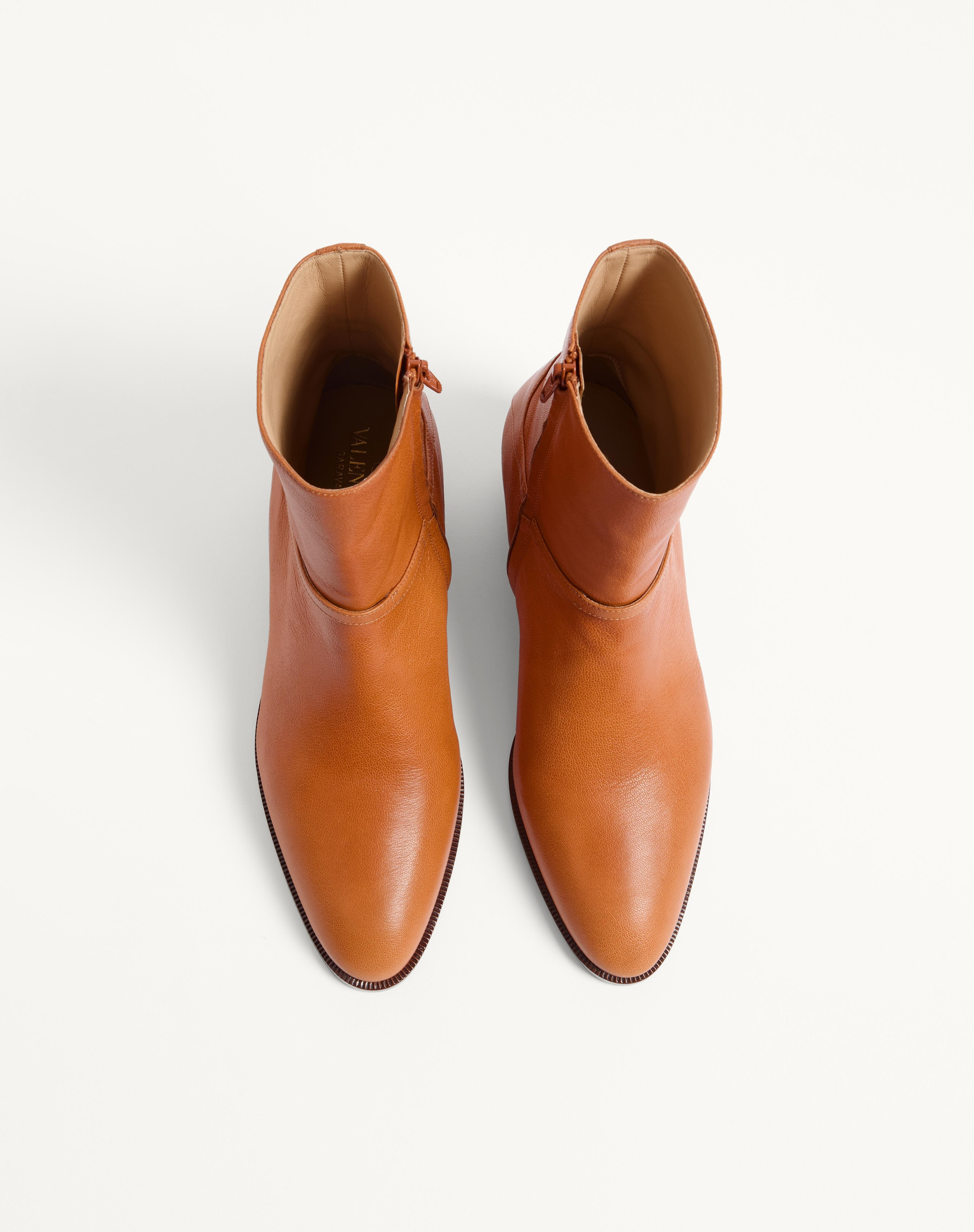 PAT ANKLE BOOT IN KIDSKIN - 4