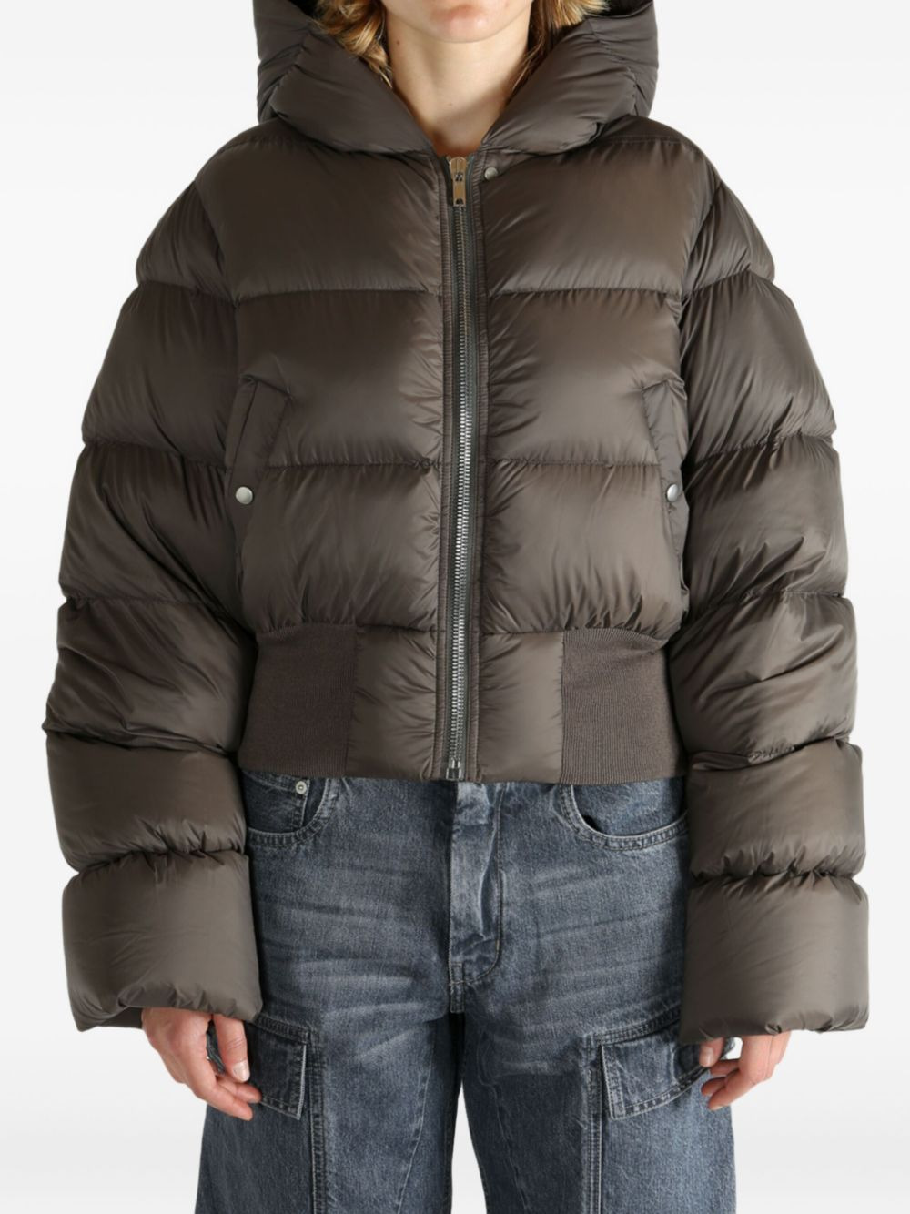 hooded puffer jacket - 3