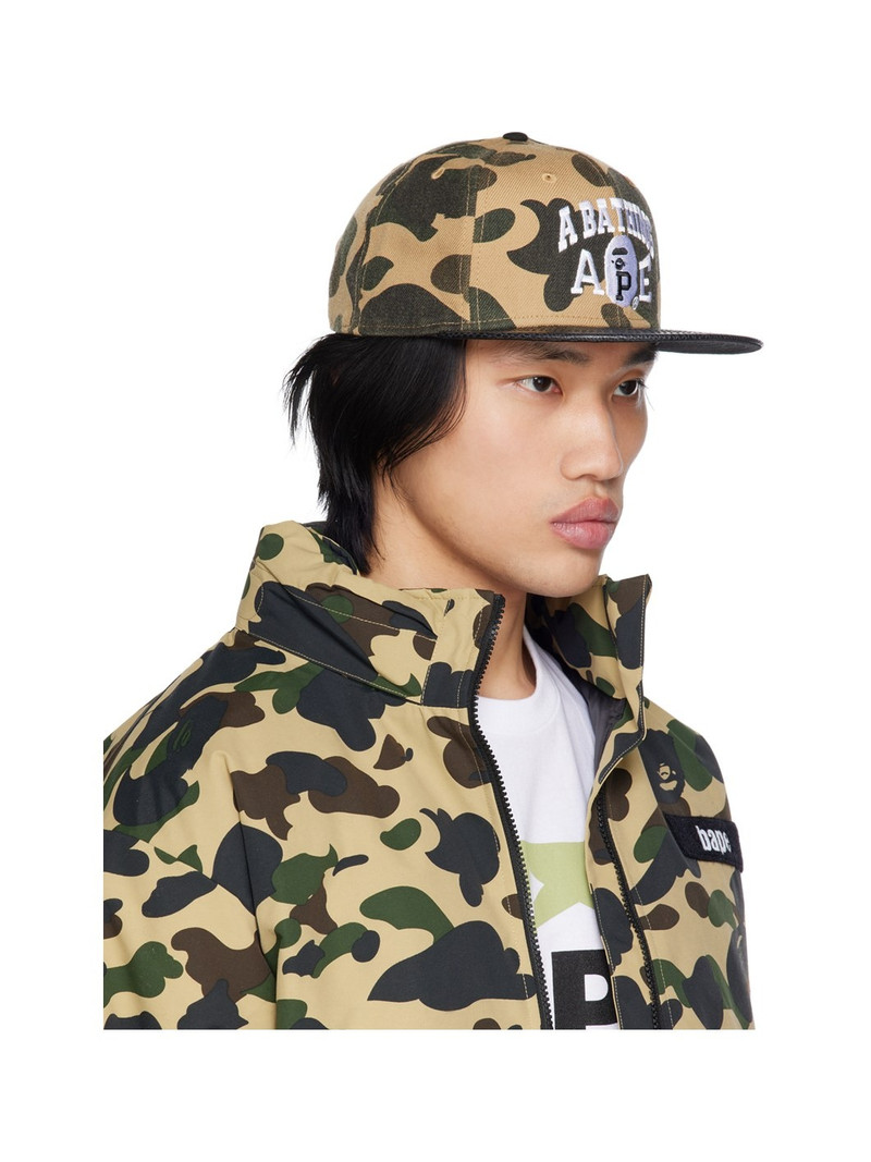 A BATHING APE® Beige New Era Edition 1st Camo 9Fifty Cap outlook