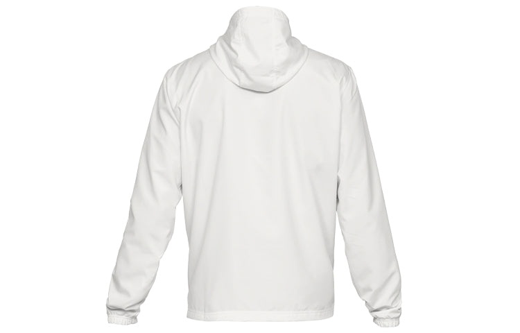 Under Armour Sportstyle Wind Jacket 'White Black' 1329297-112 - 2