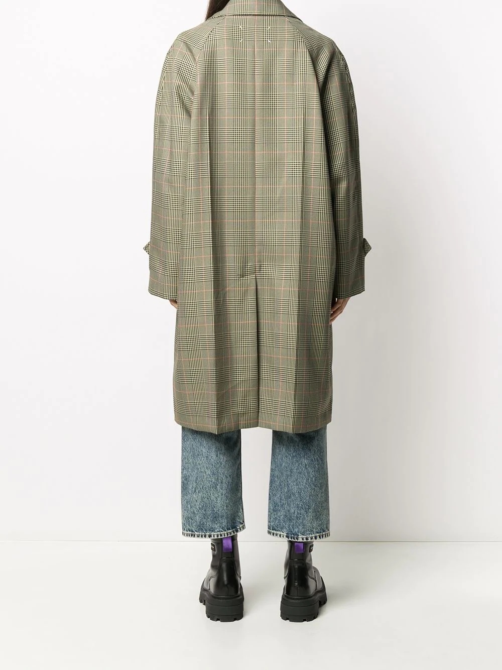 houndstooth check coat - 4