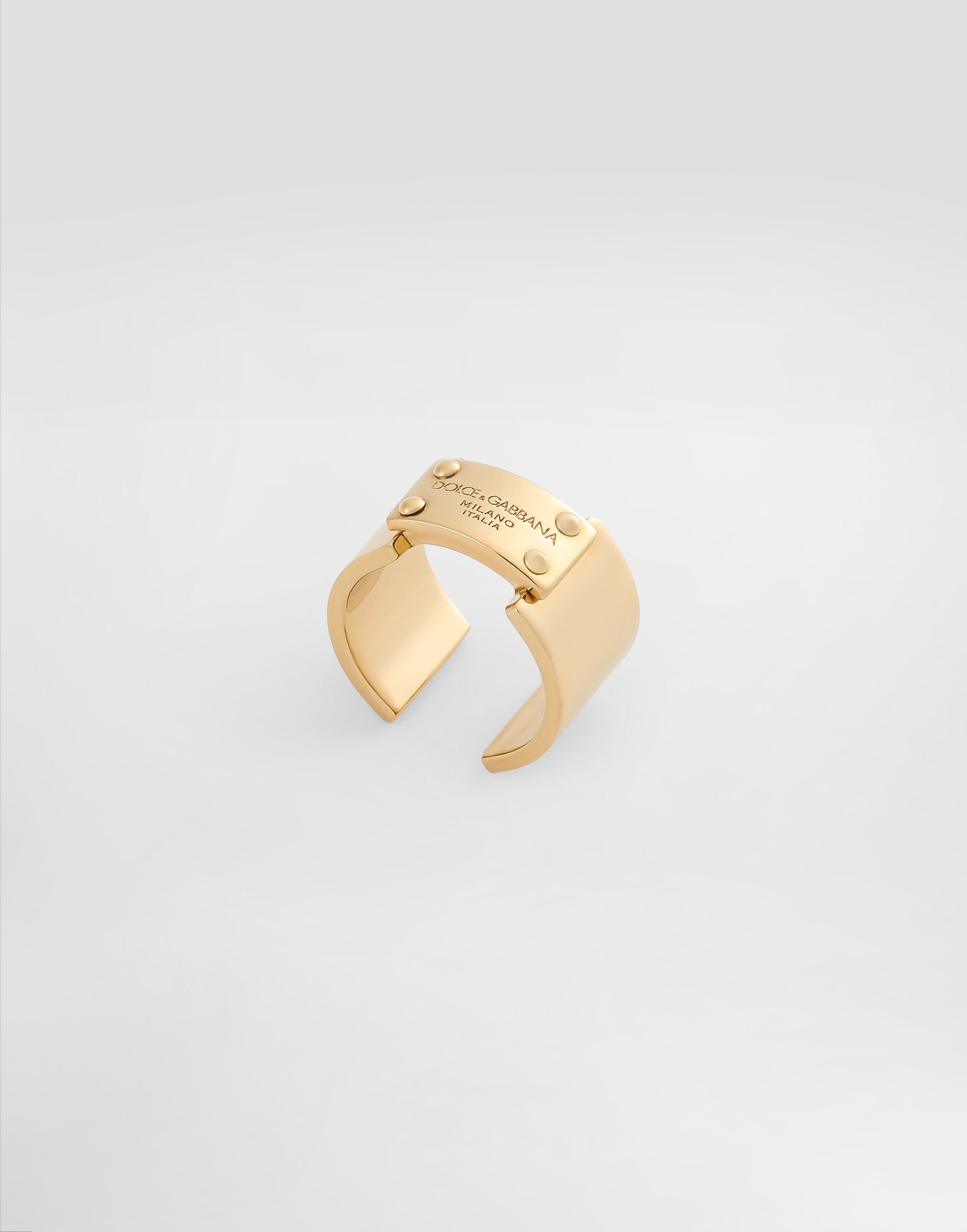 Ring with Dolce&Gabbana logo tag - 3