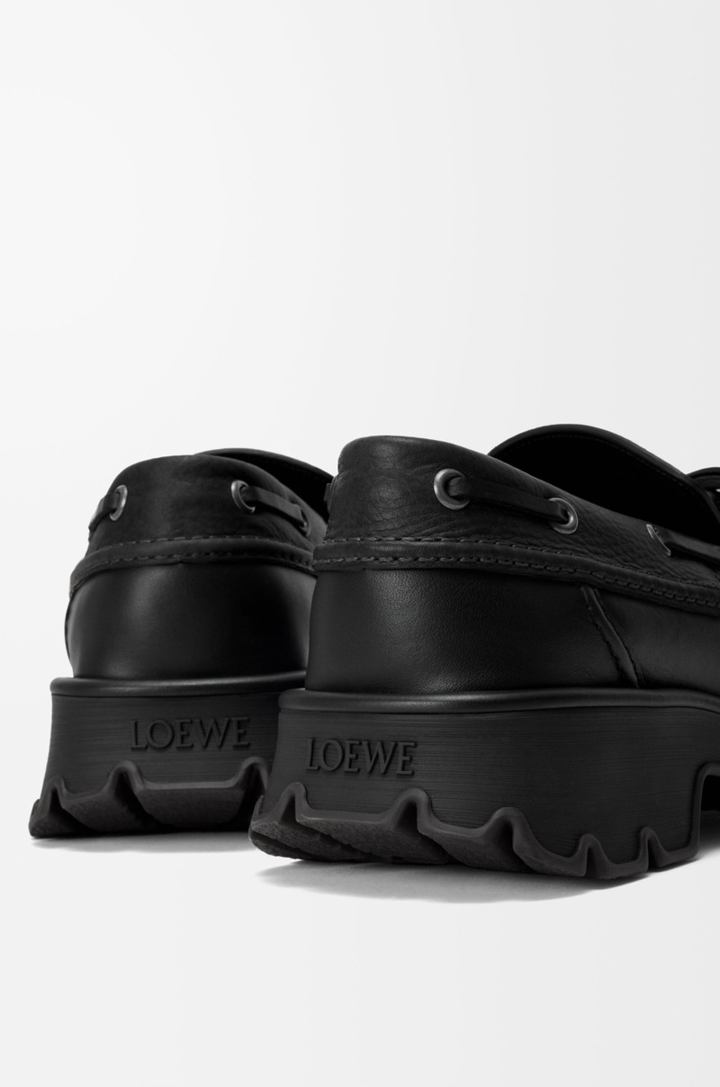 Bobby derby in calfskin and vegetable-tanned calfskin 5