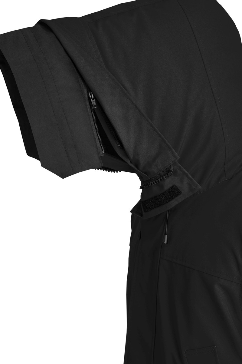 Canada Goose LANGFORD PARKA BLACK LABEL WITH HOOD TRIM outlook