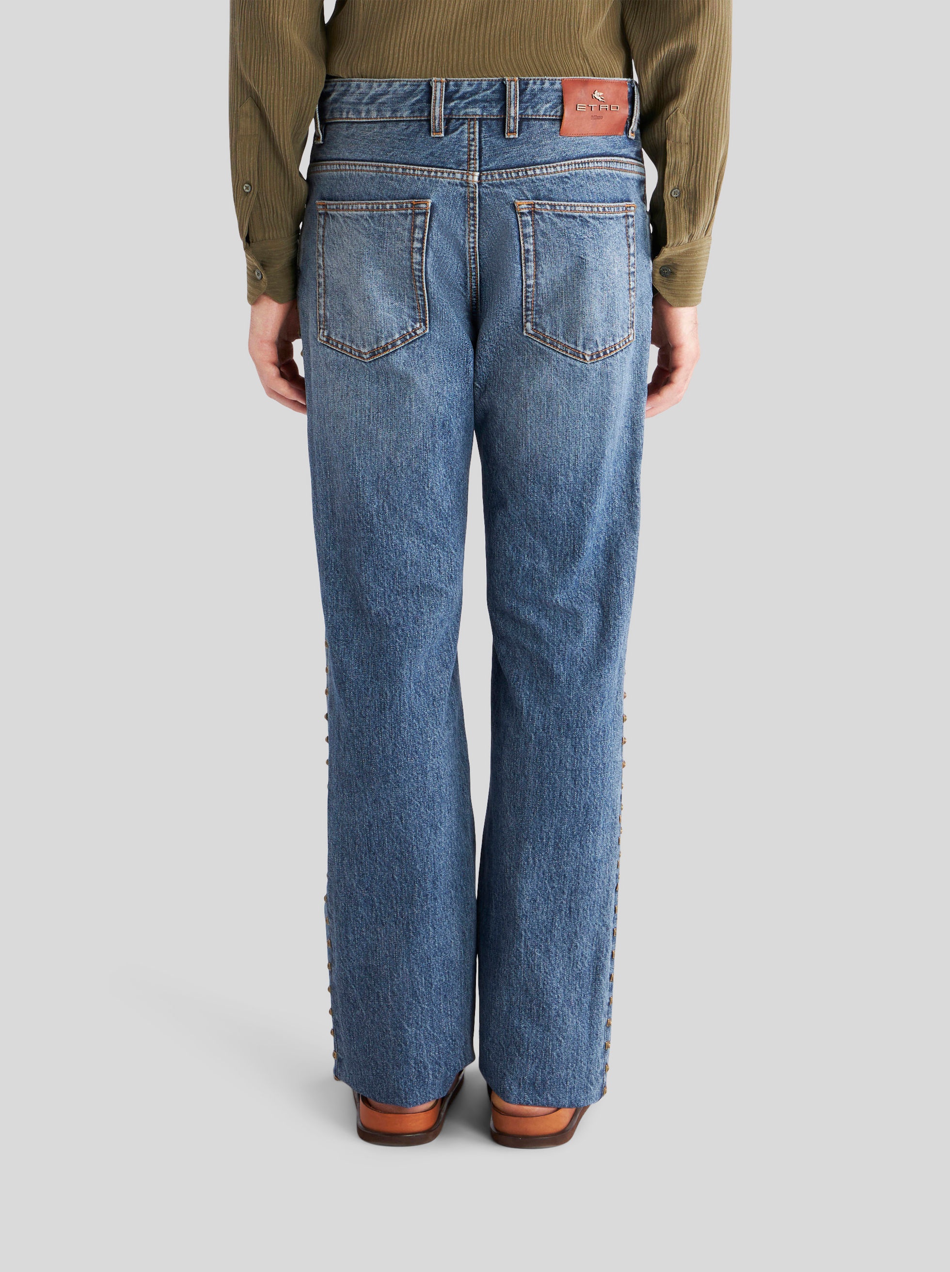 JEANS WITH MINI STUDS - 4