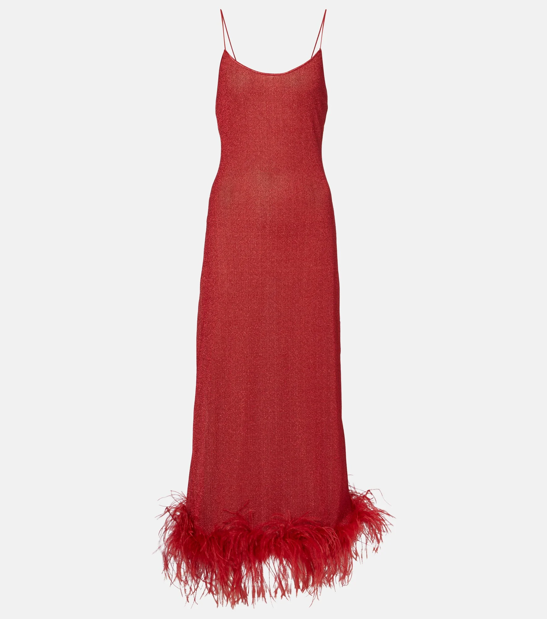 Lumière Plumage maxi dress - 1
