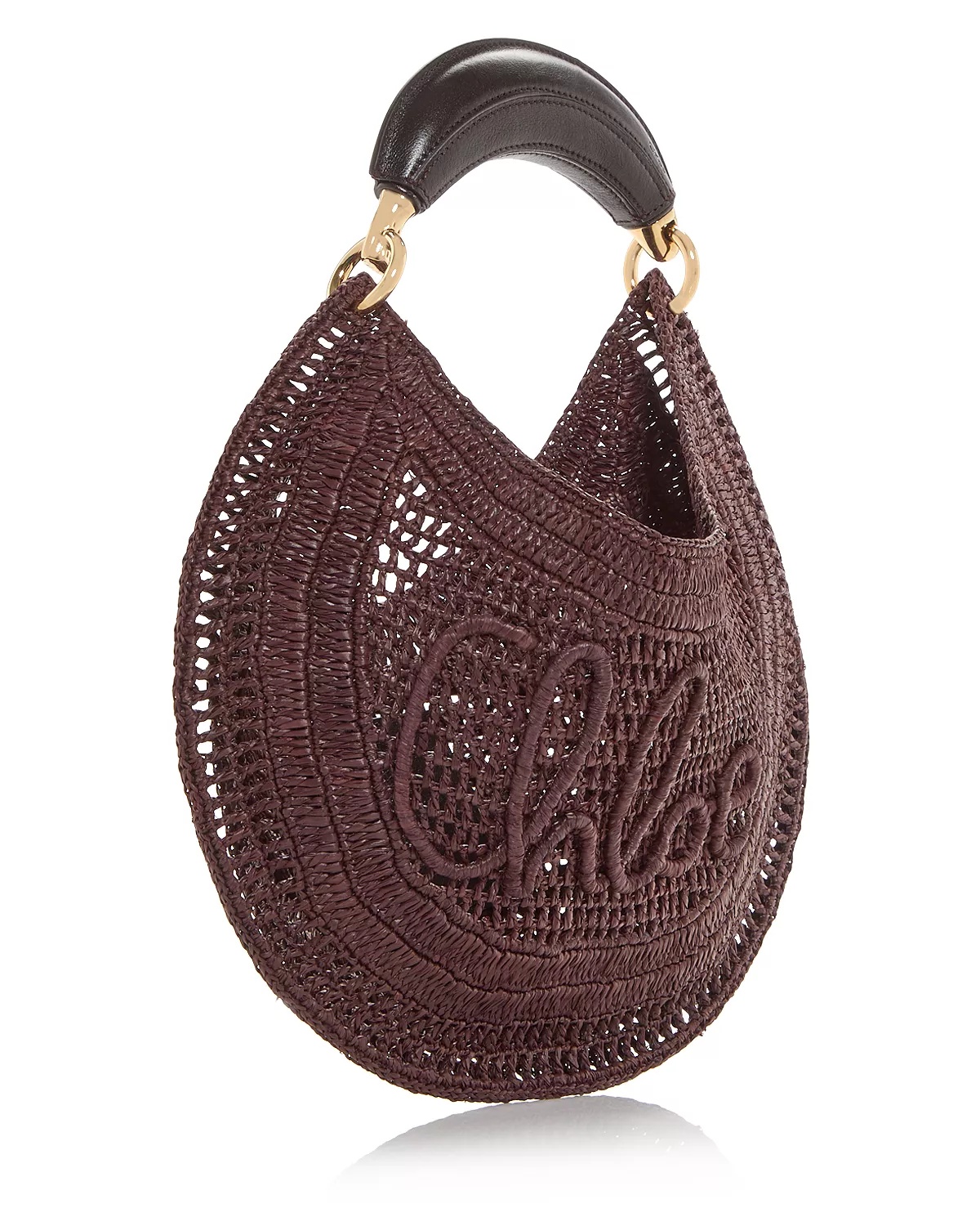 Summer Banana Raffia Hobo Bag - 3