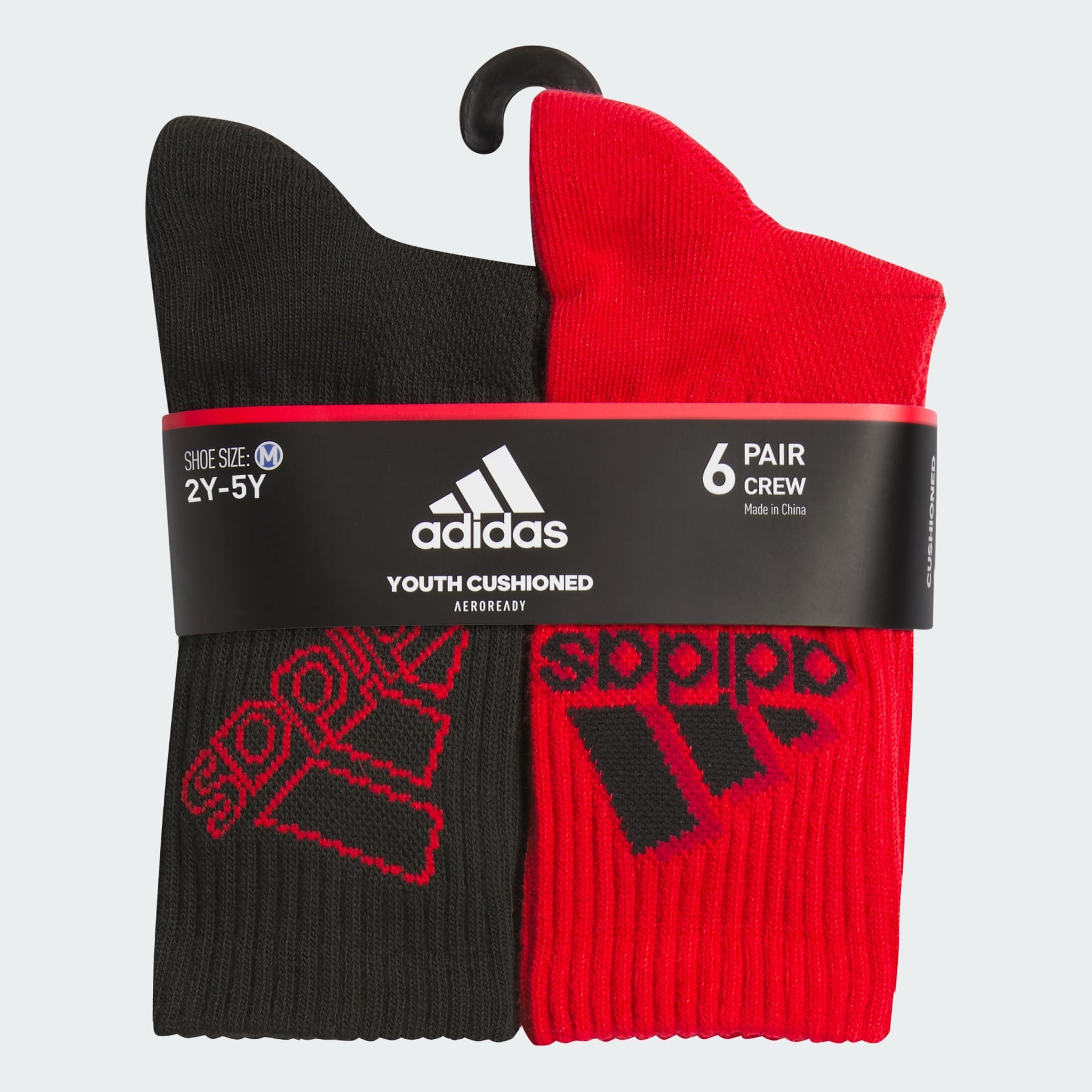 Cushioned Mixed 2.0 6-Pack Crew Socks Kids - 3