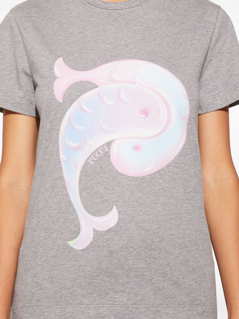 logo-print cotton T-shirt 5
