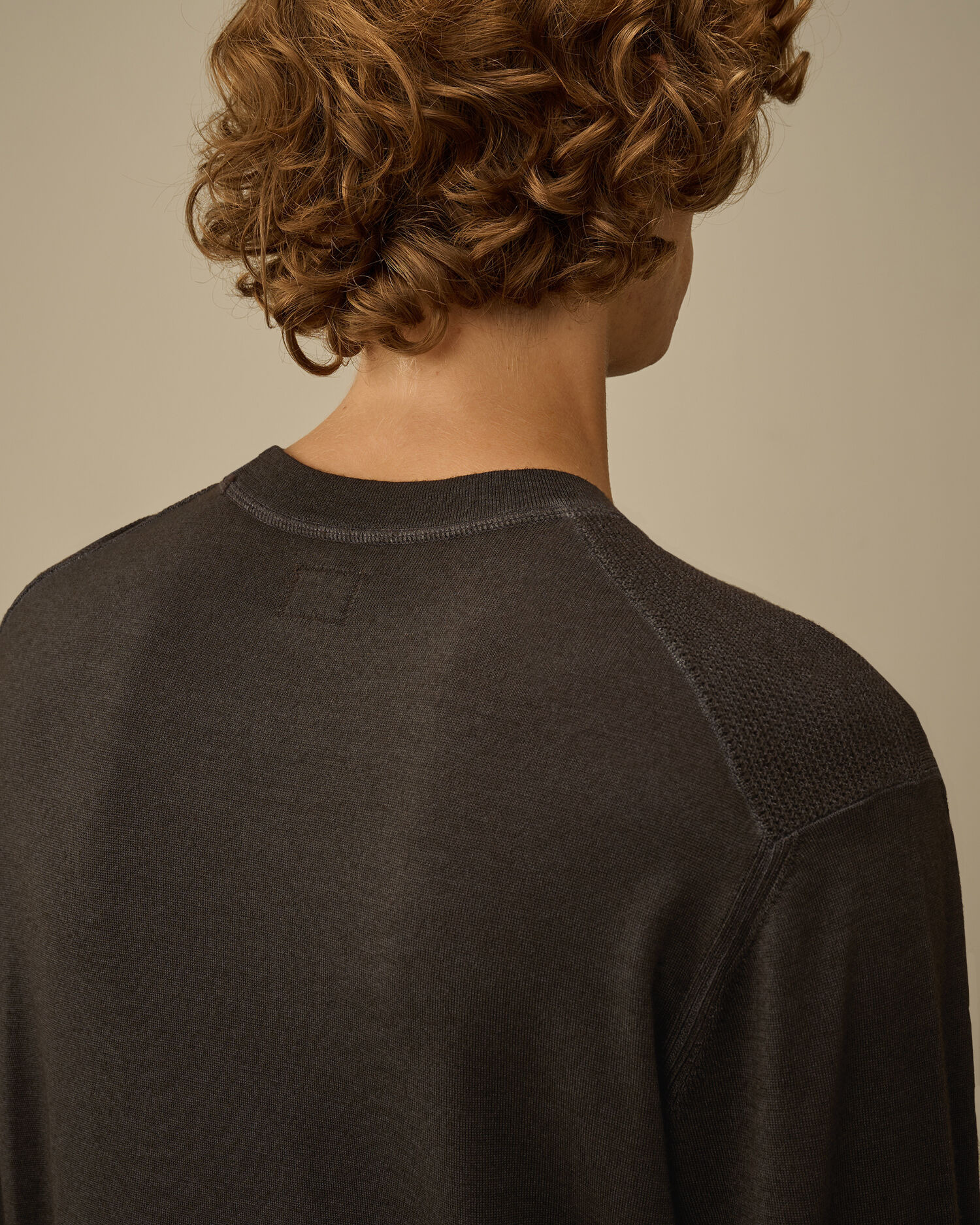 Merino Wool Crewneck Lens Sweater - 6