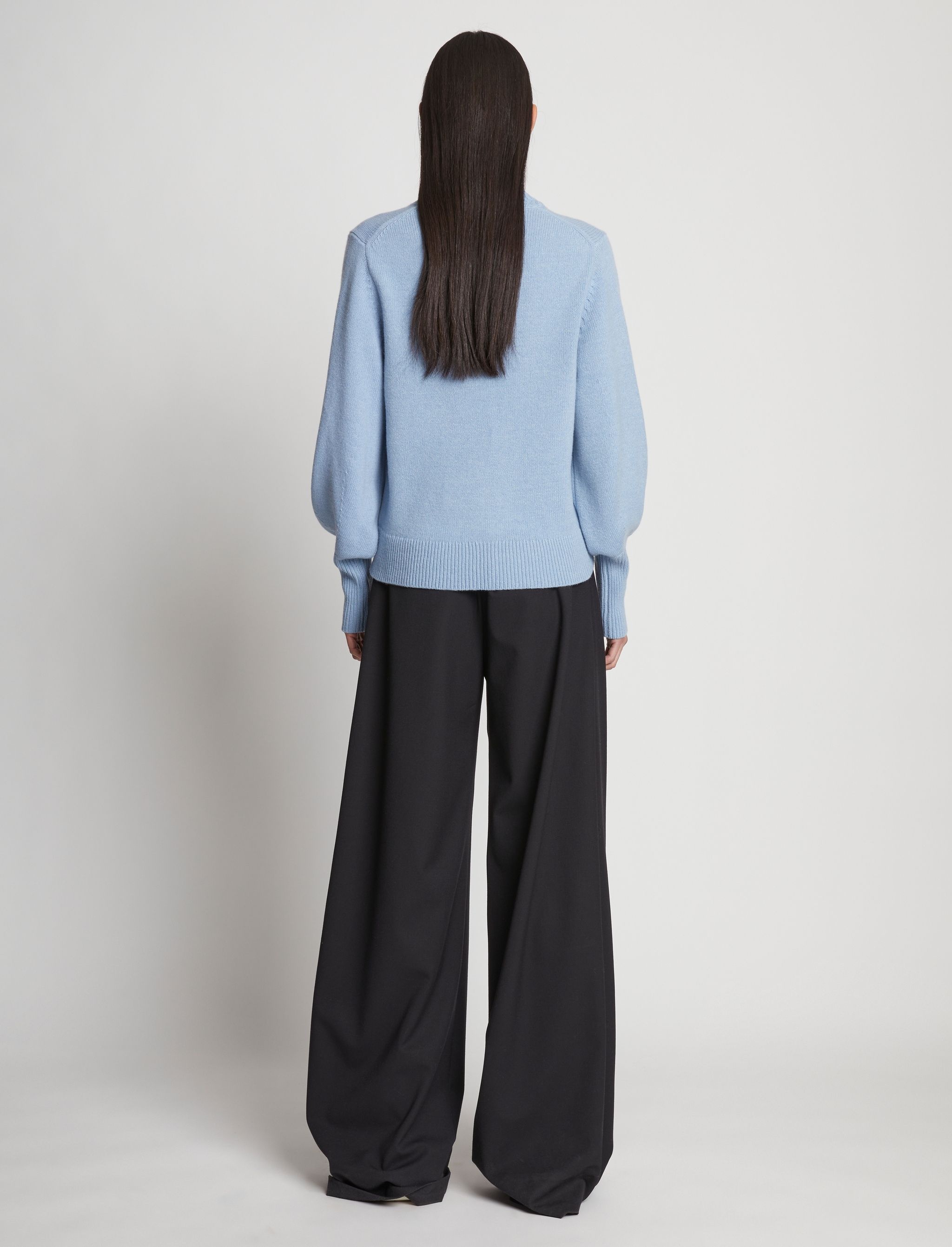 Eco Cashmere Balloon Sleeve Sweater - 5
