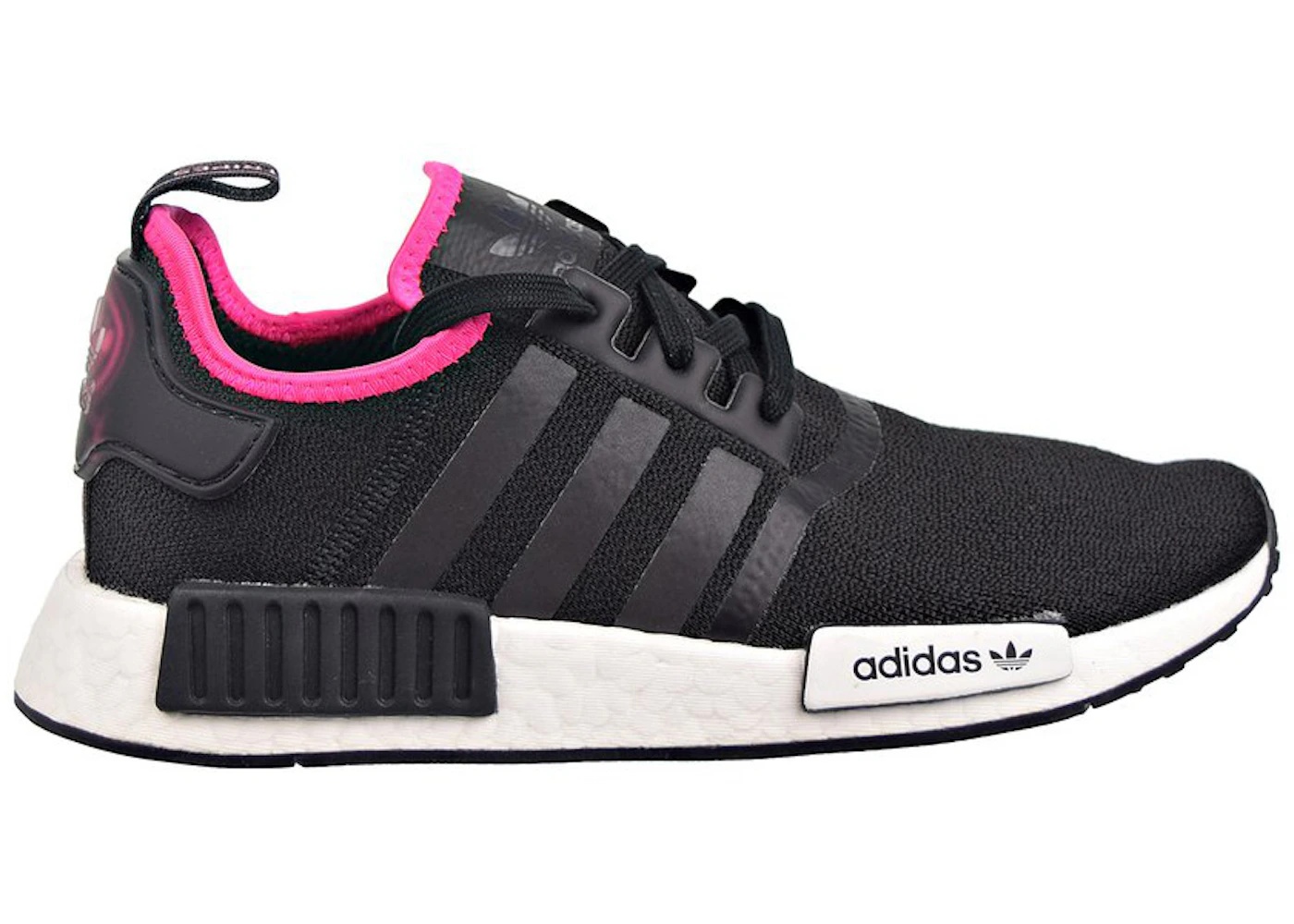 adidas NMD R1 Black Shock Pink - 1