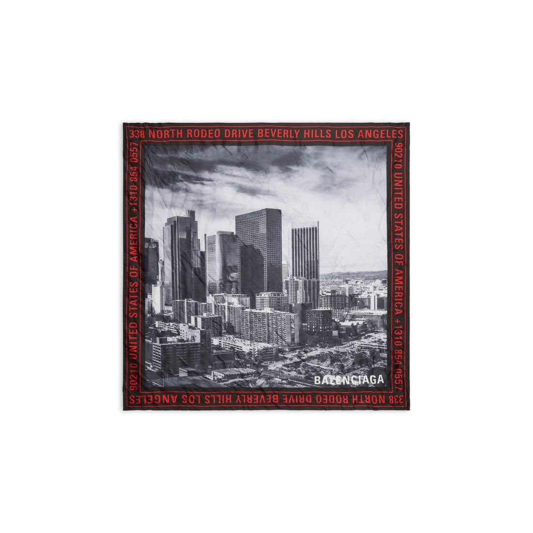 Los Angeles Scarf in Black - 1