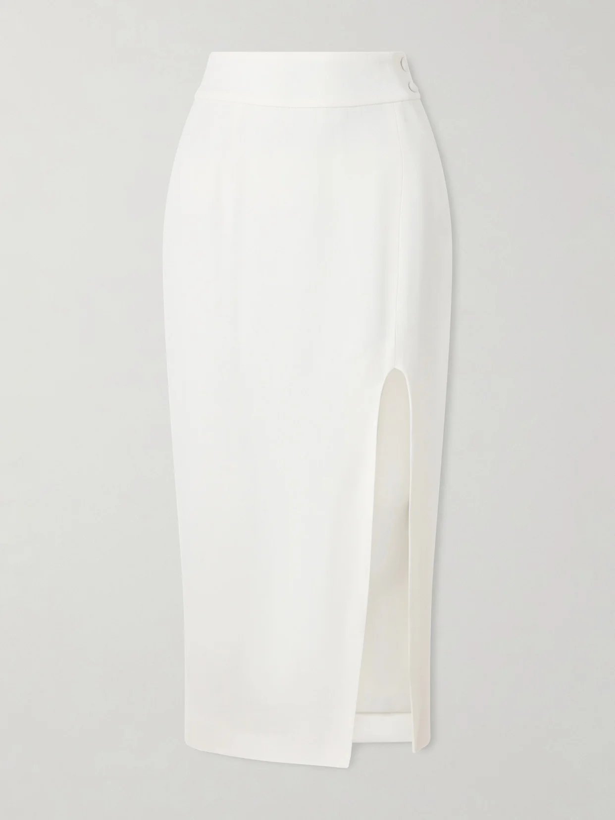 Twill Midi Skirt - 1