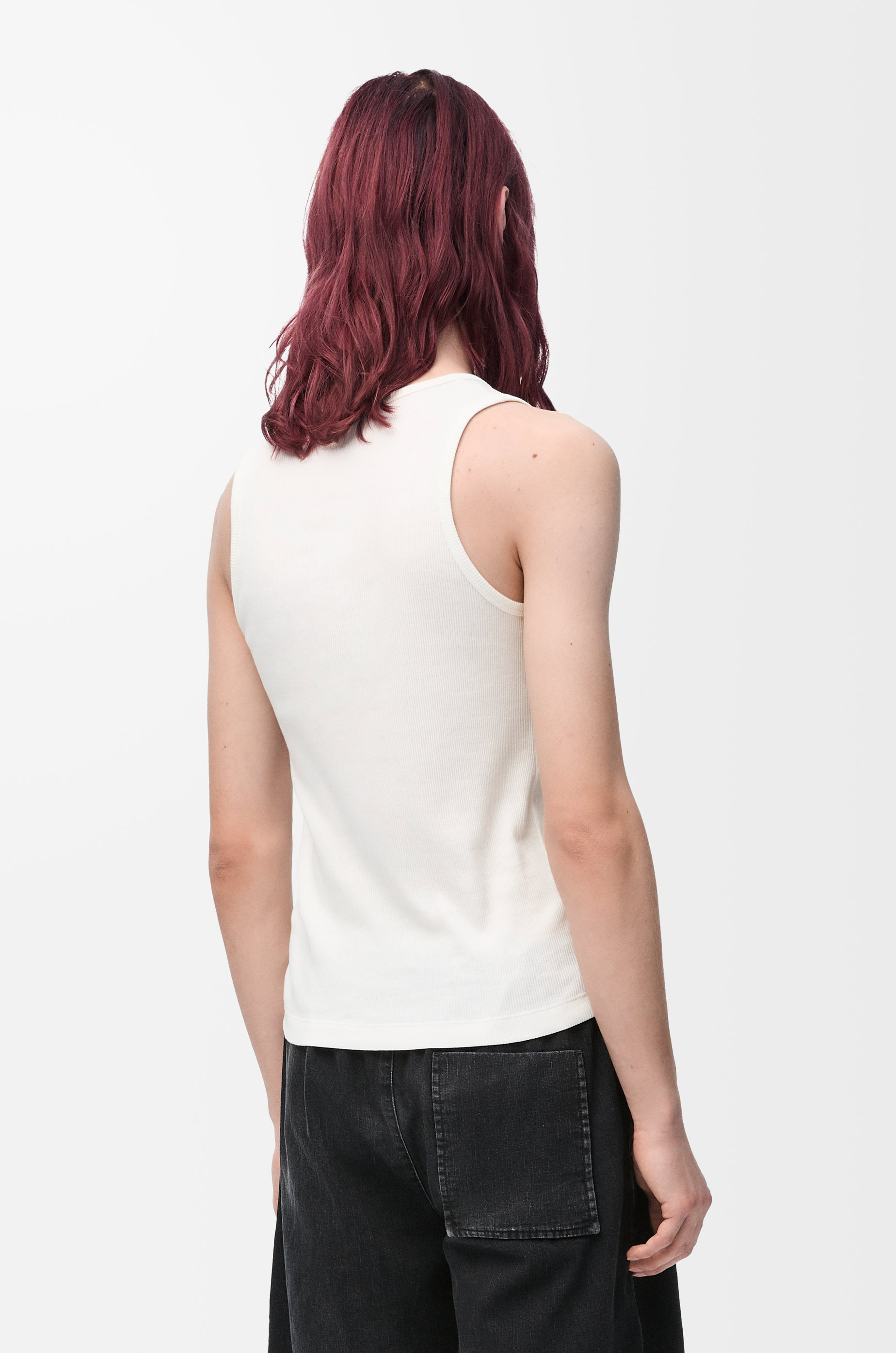Anagram tank top in cotton - 4