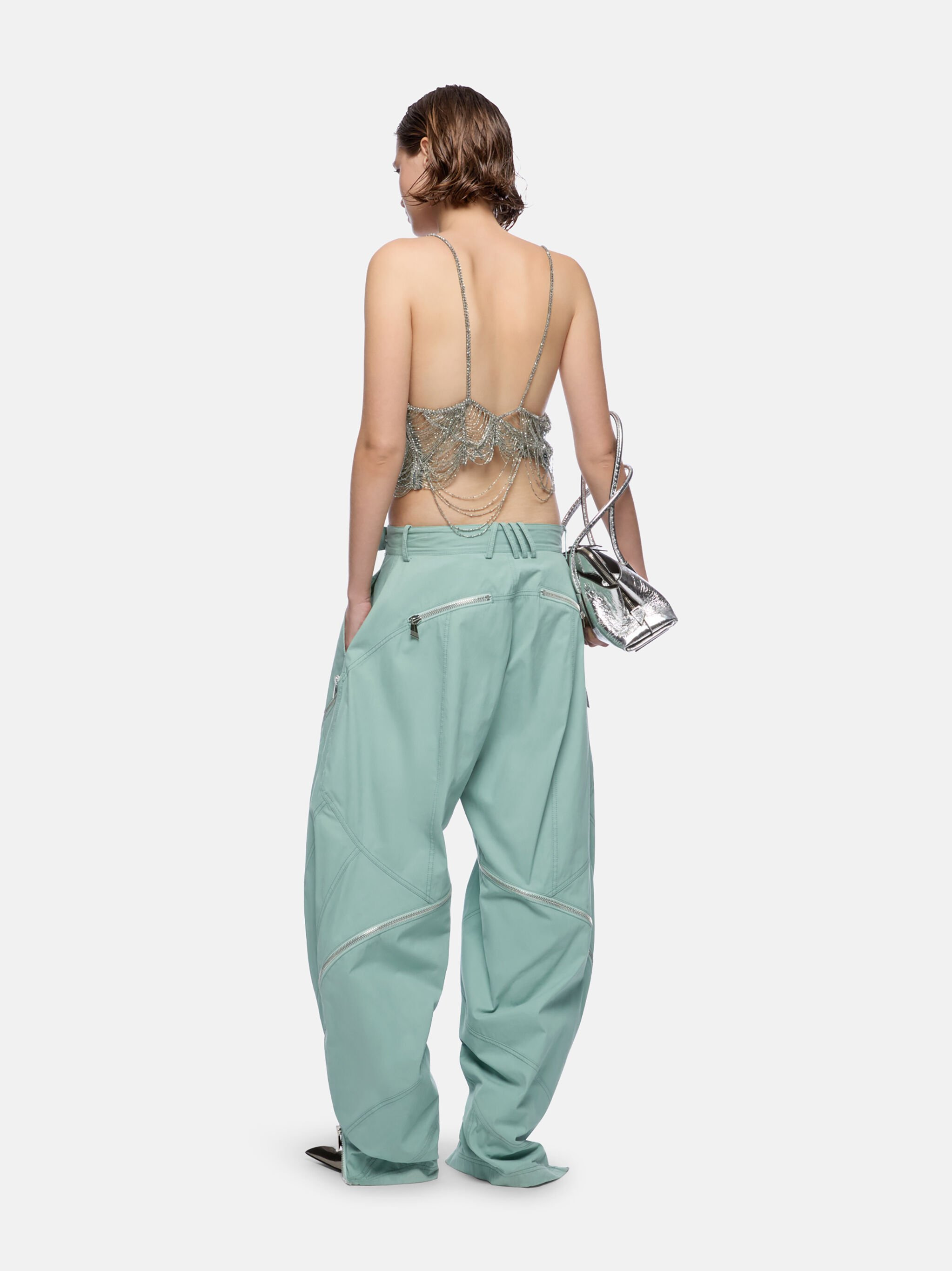 MILITARY GREEN TOP - 3