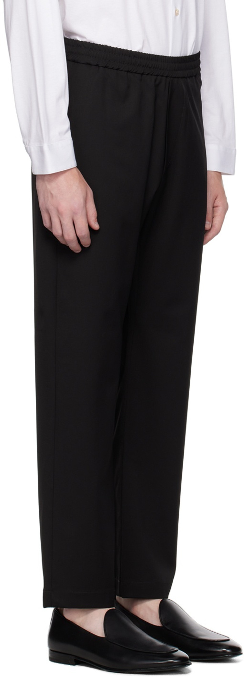 BARENA Black Riobarbo Novento Trousers outlook