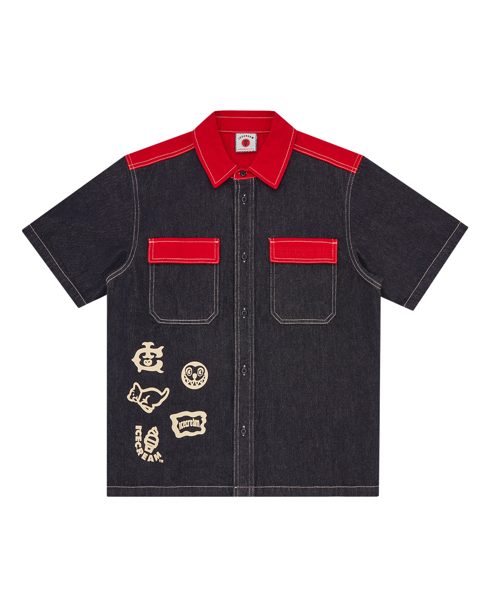 FACTORY MADE DENIM WORK SHIRT - 1