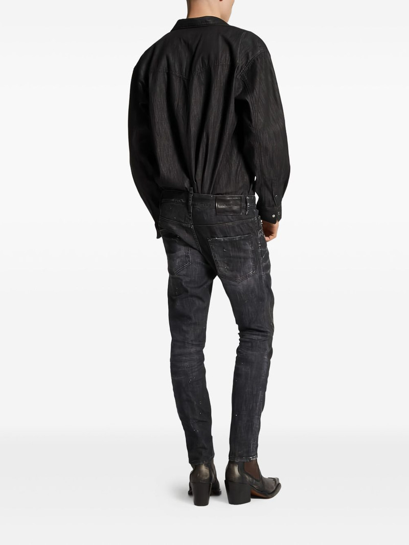 distressed patch jeans 3