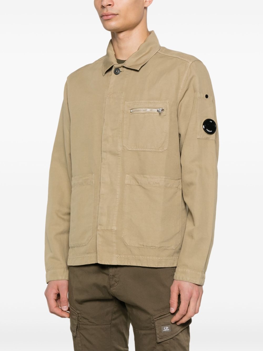 twill shirt jacket - 3