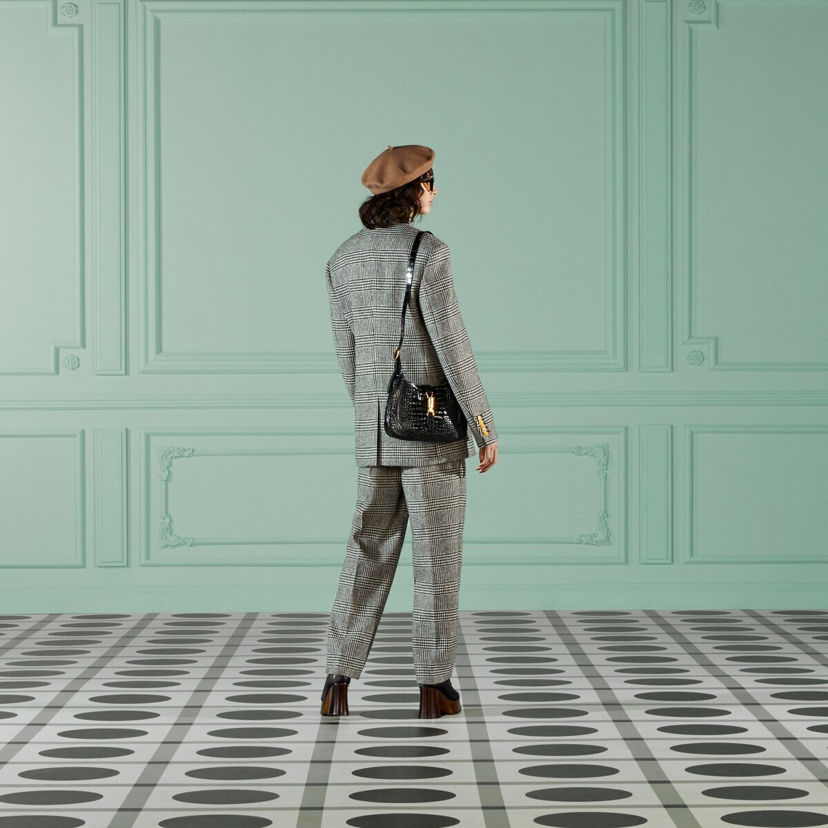 Prince of Wales wool pant - 3