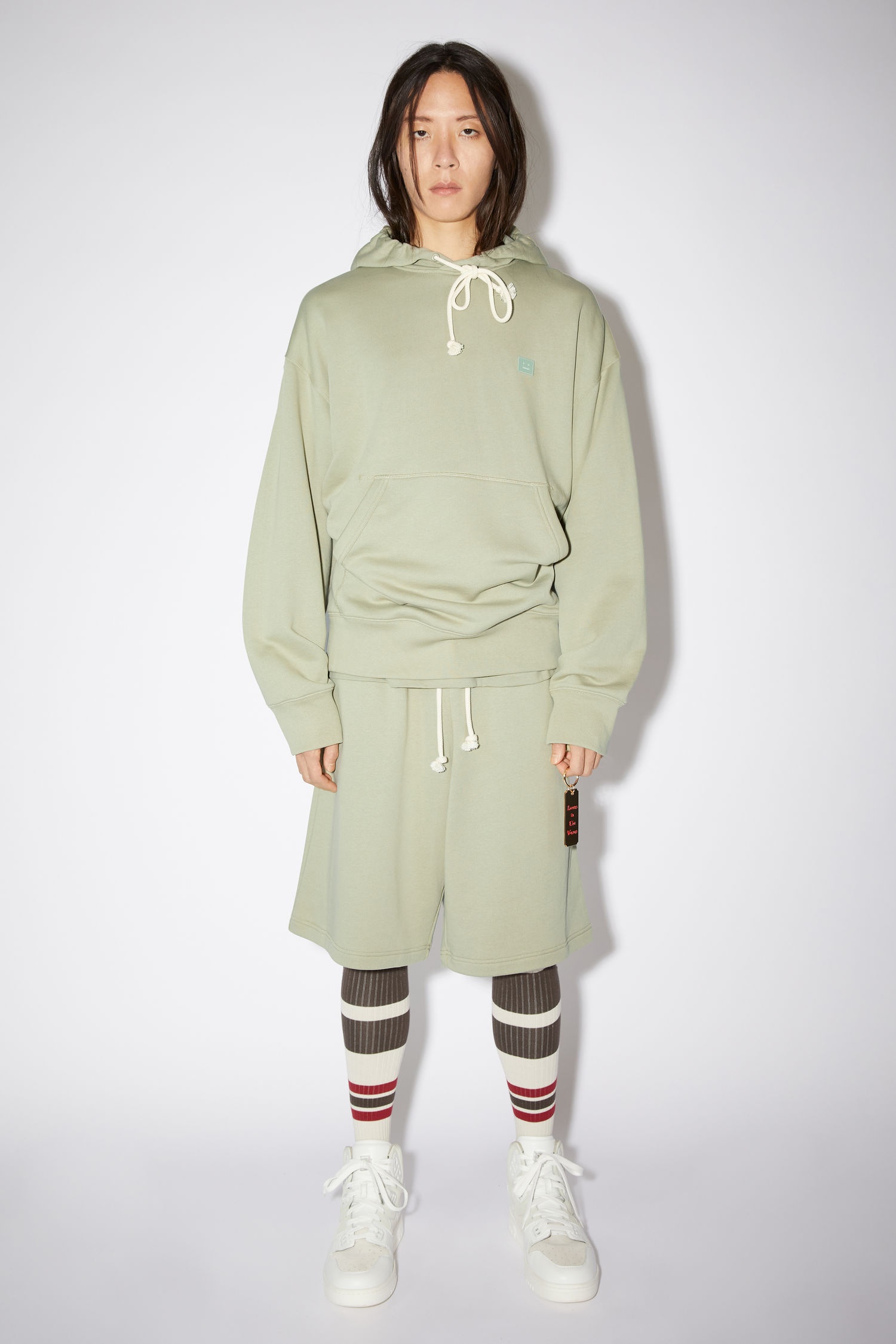 Hooded sweatshirt - Eucalyptus green - 2