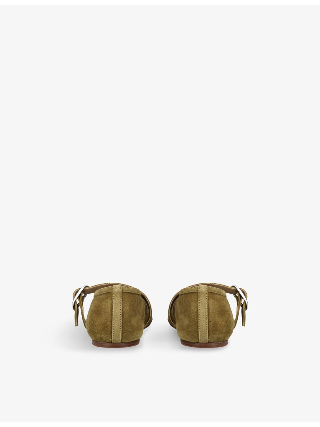 Stella Single-Strap Suede Pumps - 4