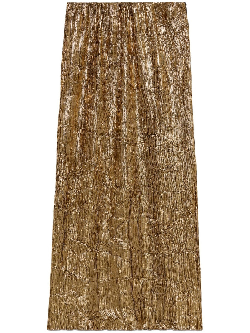 Froisse lurex skirt - 1