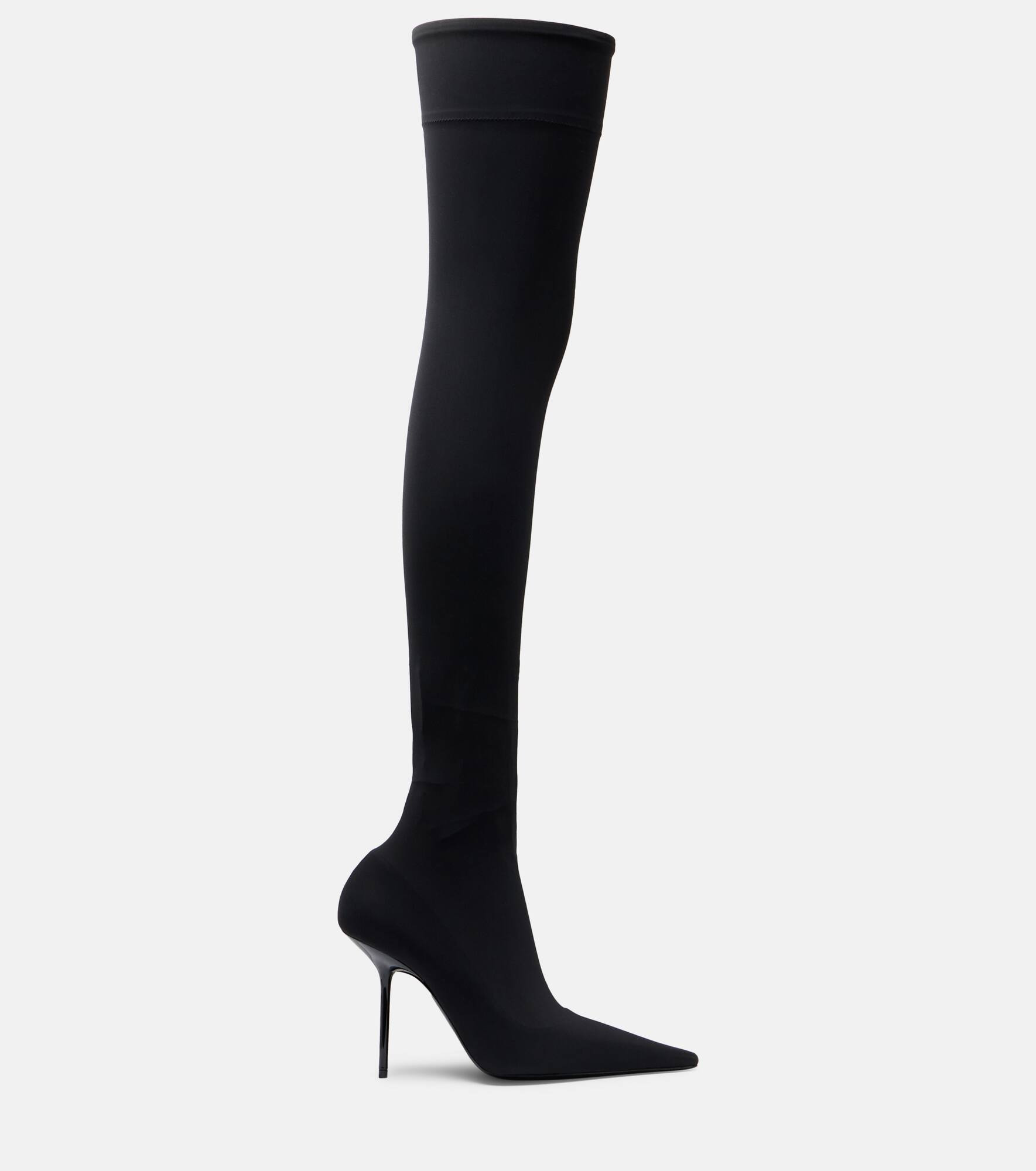 100 jersey over-the-knee boots - 4