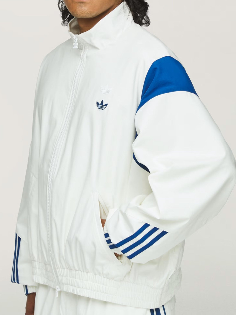 WILLY CHAVARRIA Adidas X Chavarria Poplin Track Top in Off White outlook