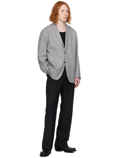 N.Hoolywood Gray Tailored Blazer outlook