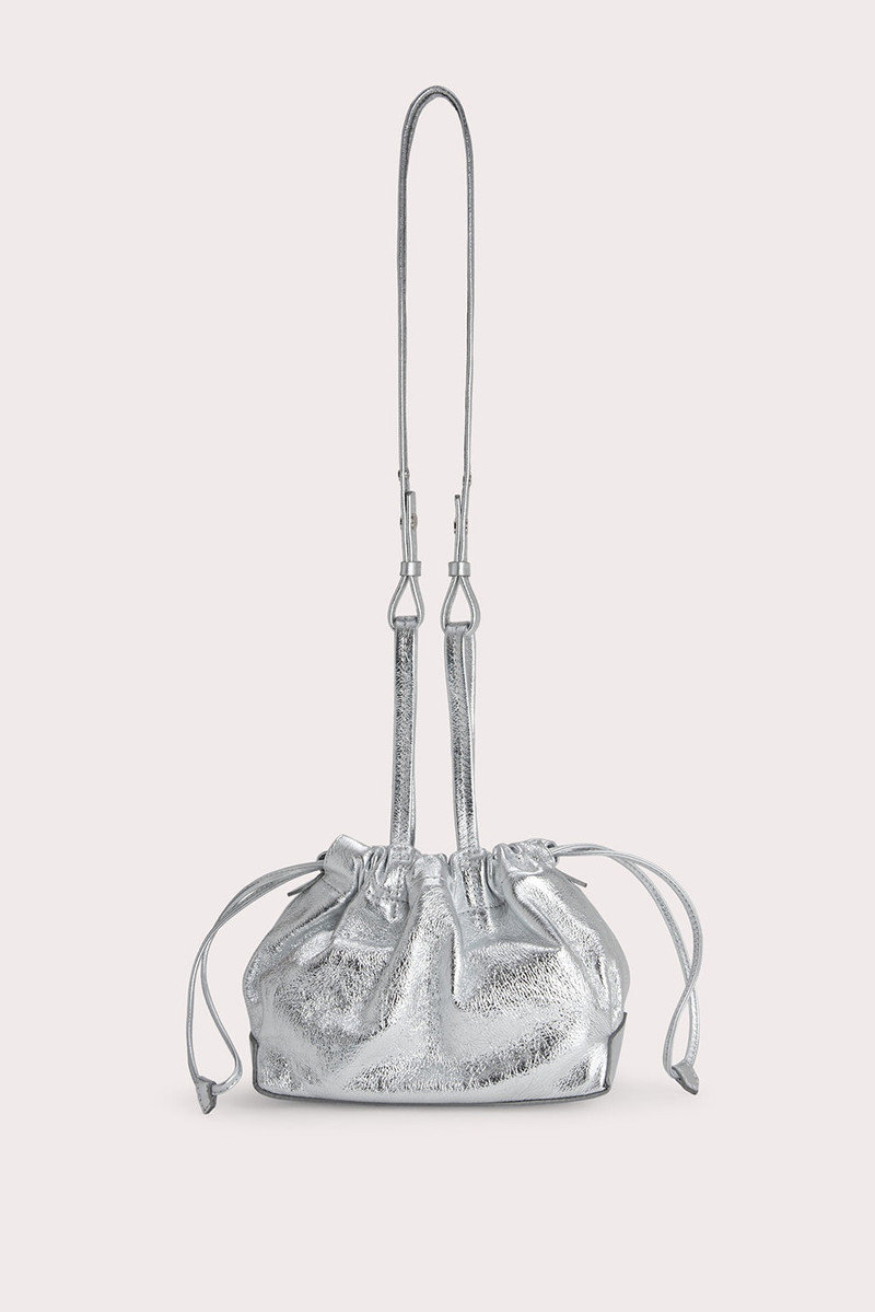 Malmo Silver Metallic Leather 3