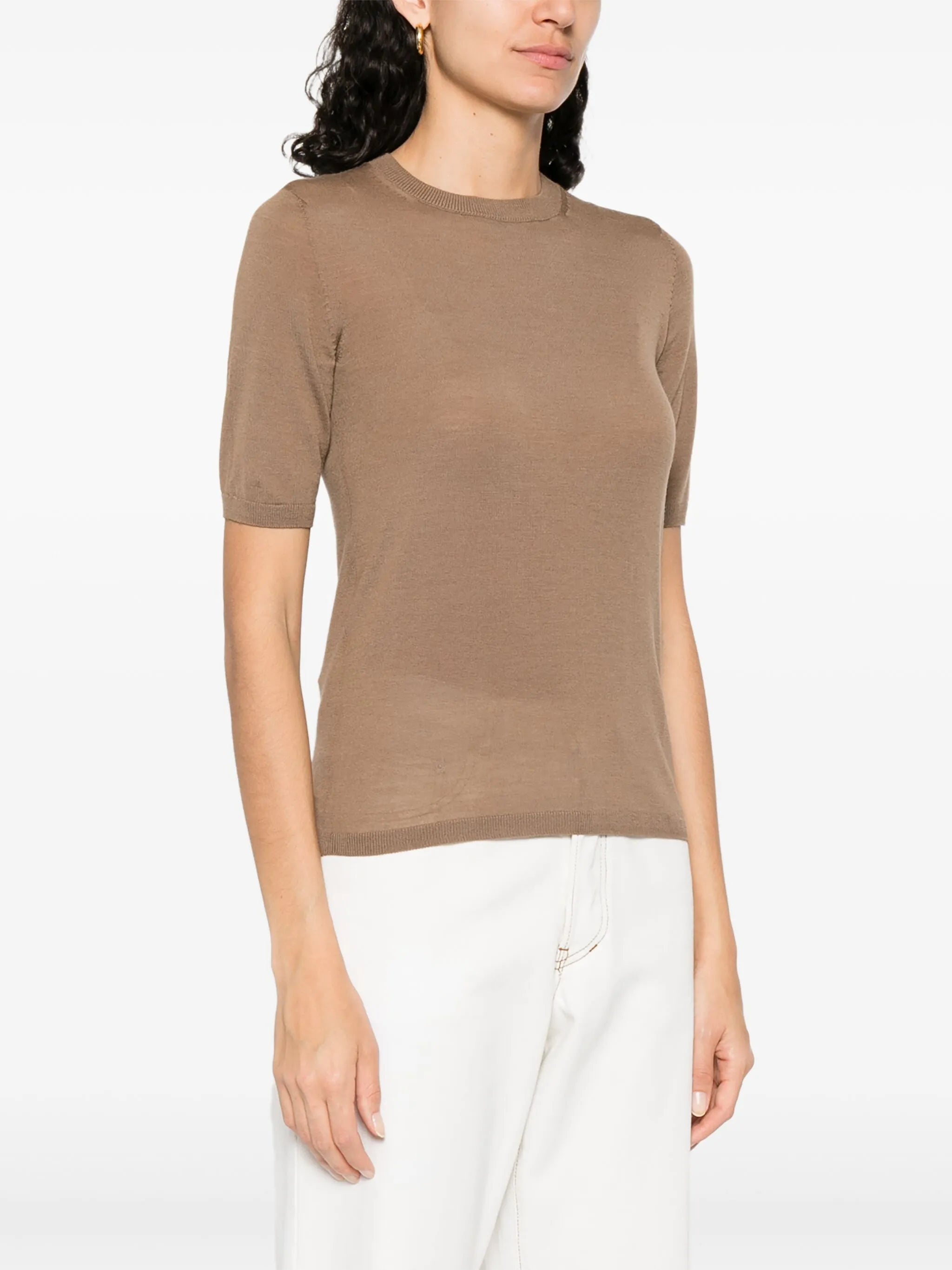 Virgin Wool T-shirt - 3