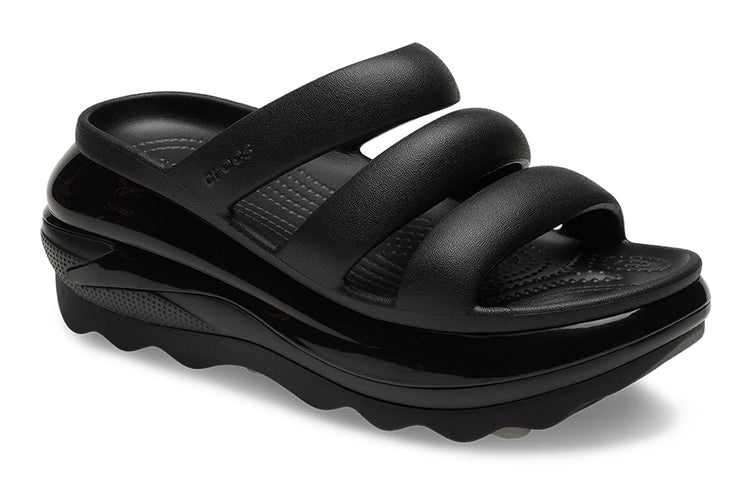 Crocs Mega Crush Triple Strap 'Black' 209842-001 - 3