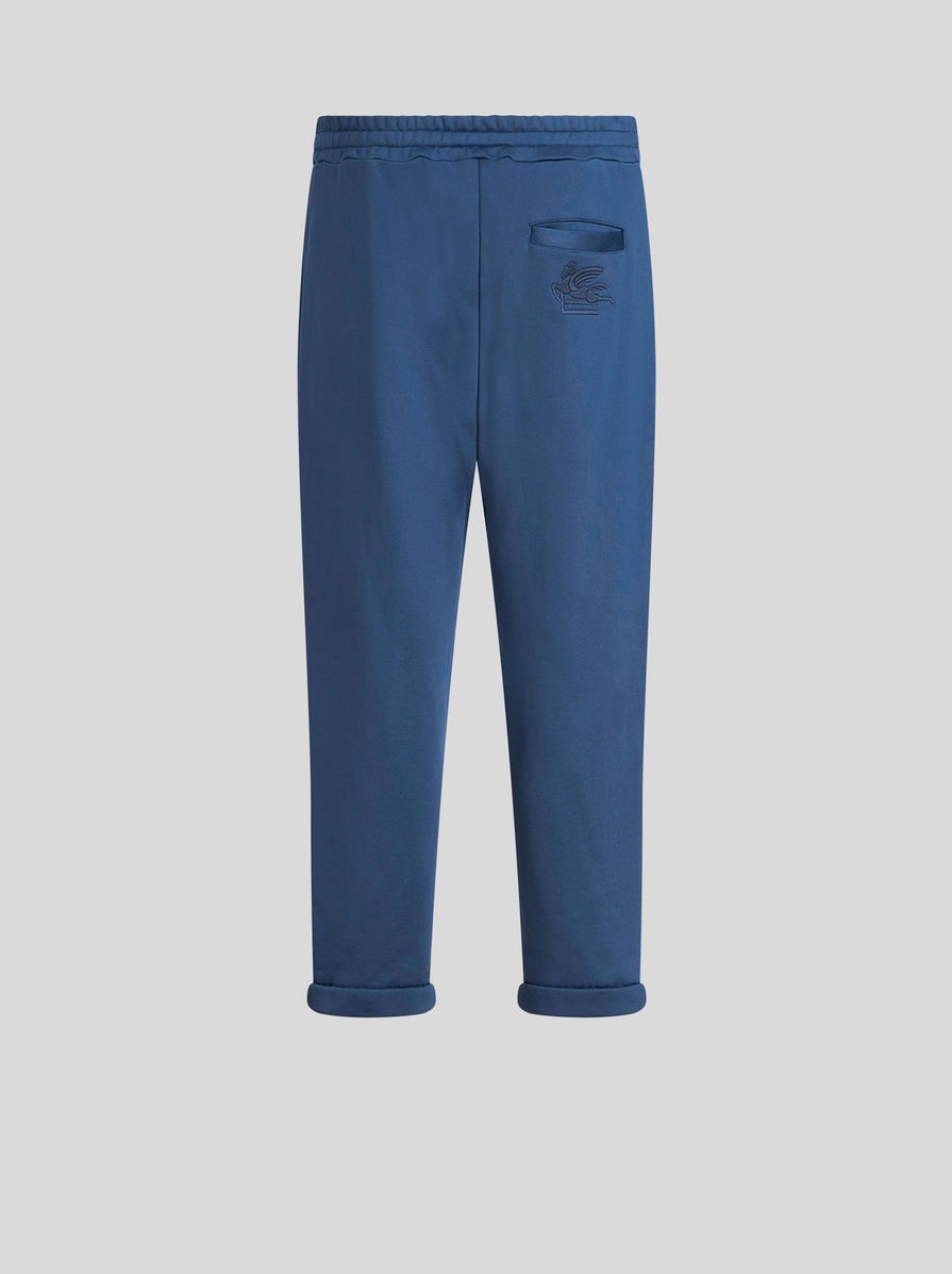 FLEECE TROUSERS WITH ETRO LOGO AND PEGASO - 5