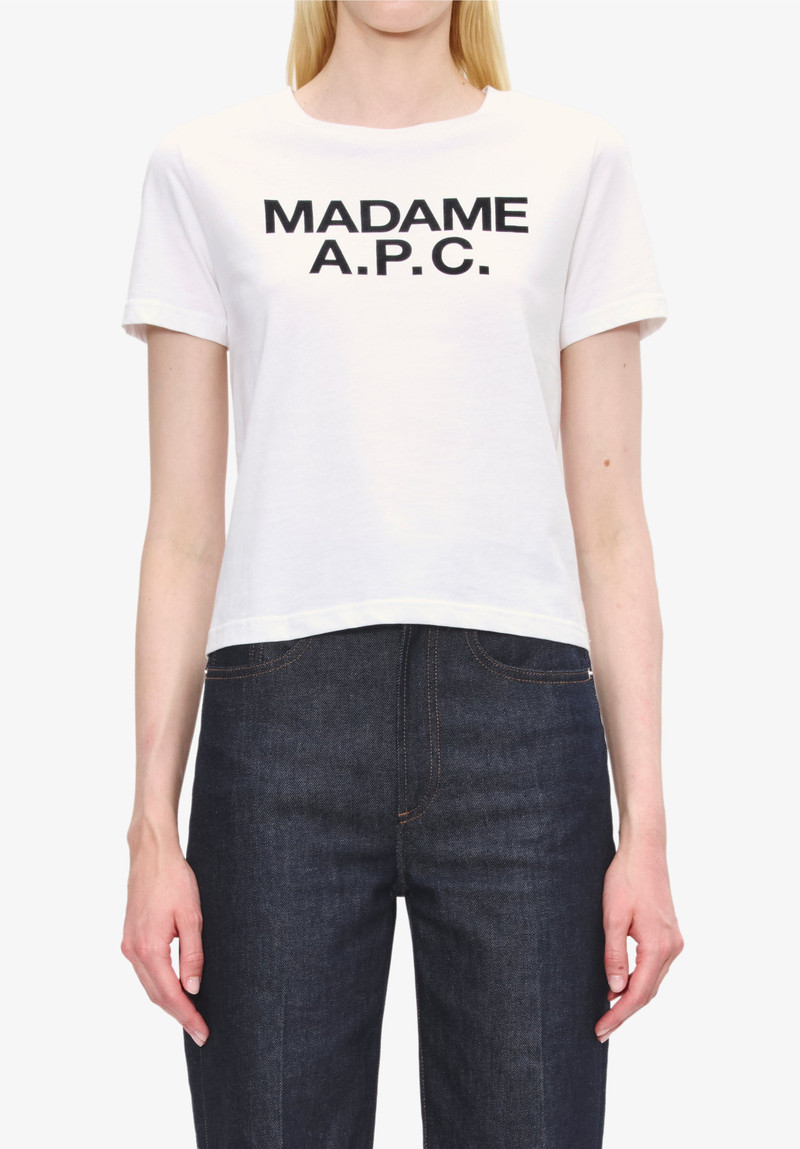 MADAME A.P.C. CROP T-SHIRT 4